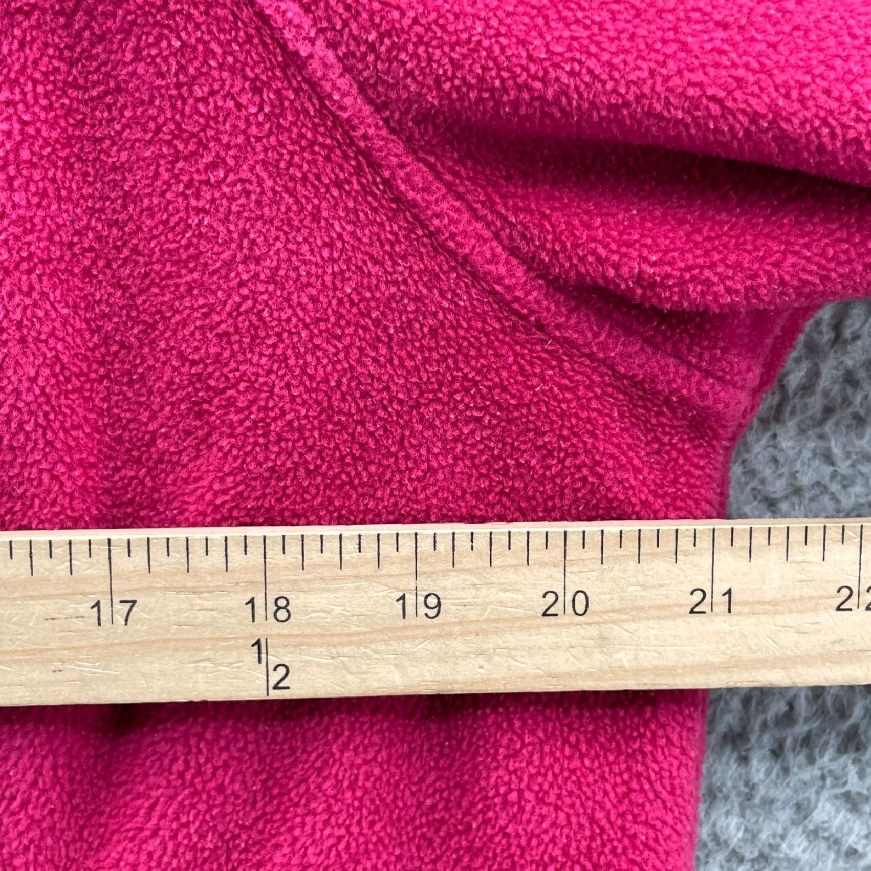 Pinko Columbia Jacket Women XL Hot Pink Soft Fleece MockNeck Athleisure Sport Gorpcore Size XL / US 12-14 / IT 48-50 - 5 Thumbnail