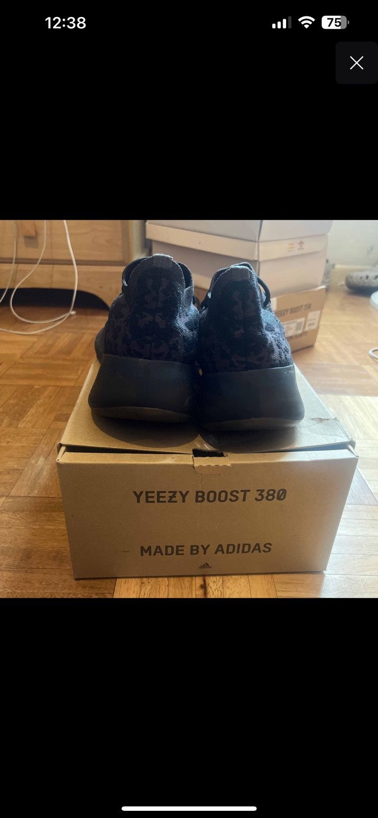 Adidas × Kanye West × Yeezy Yeezy boost 380 Onyx Size US 13 / EU 46 - 4 Thumbnail