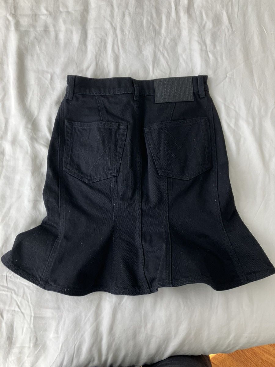 Marc Jacobs Black denim flared Marc Jacobs skirt Size 27" / US 4 / IT 40 - 4 Thumbnail