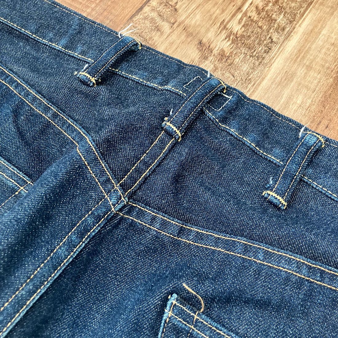 Japanese Brand CANTON OVERALLS 1963-106 W34 x L31 1966-type Tapered Size US 34 / EU 50 - 17 Thumbnail