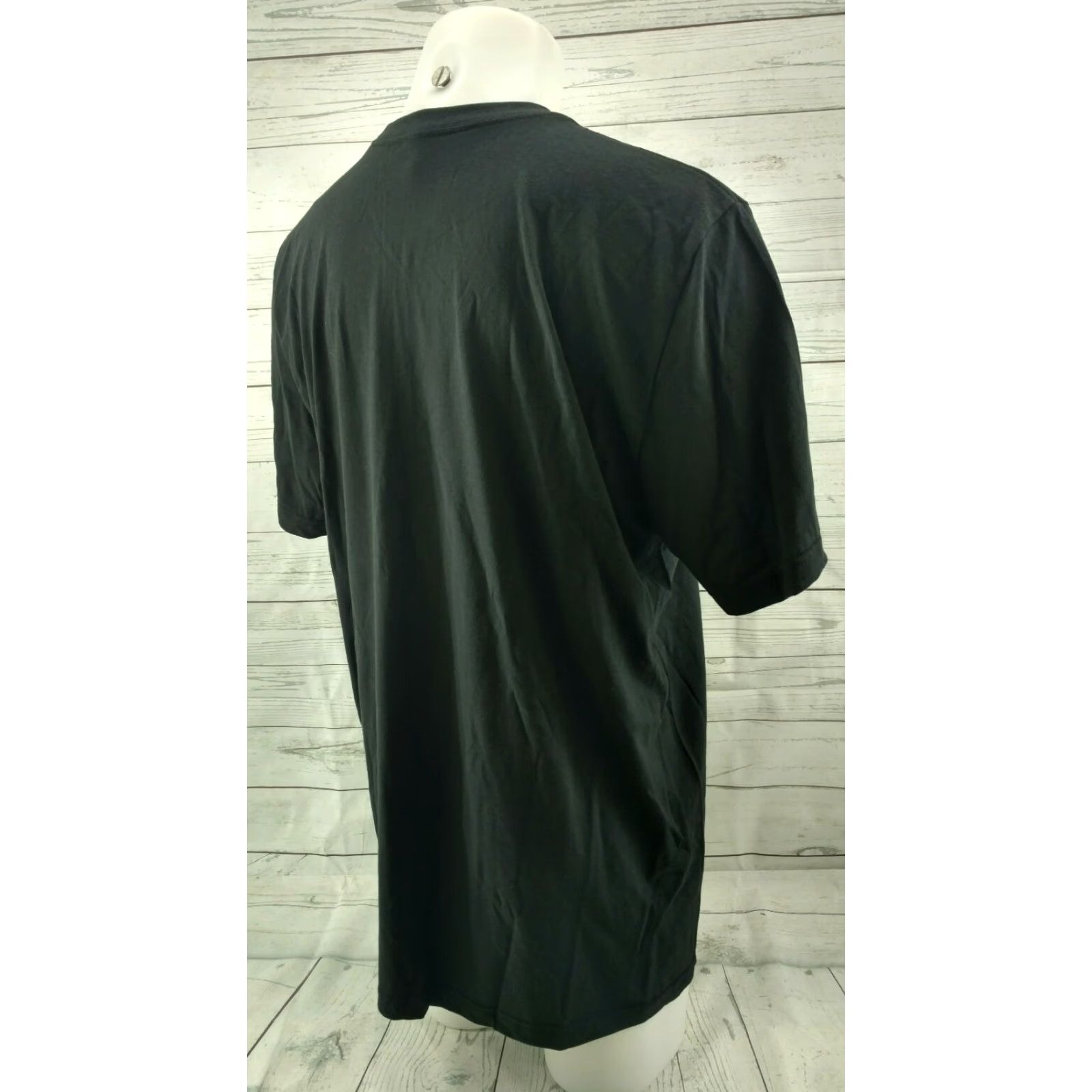 Vintage BLAUER Shirt Men XL Black Print T Shirt Skull Serious Protection Size US XL / EU 56 / 4 - 6 Thumbnail