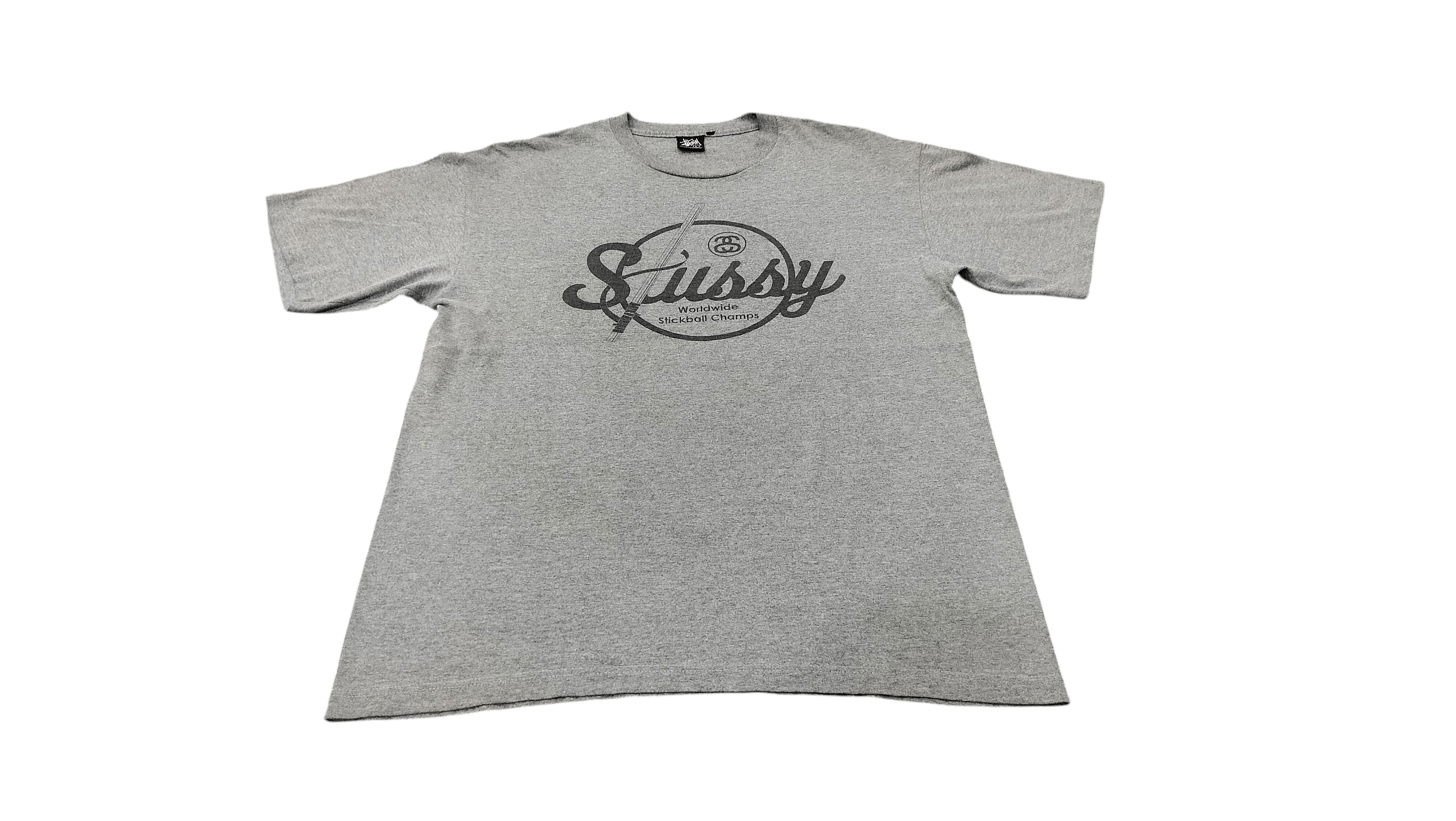 Stussy Vintage y2k Stussy Worldwide Stickball Champs T-shirt Size US L / EU 52-54 / 3 - 1 Thumbnail