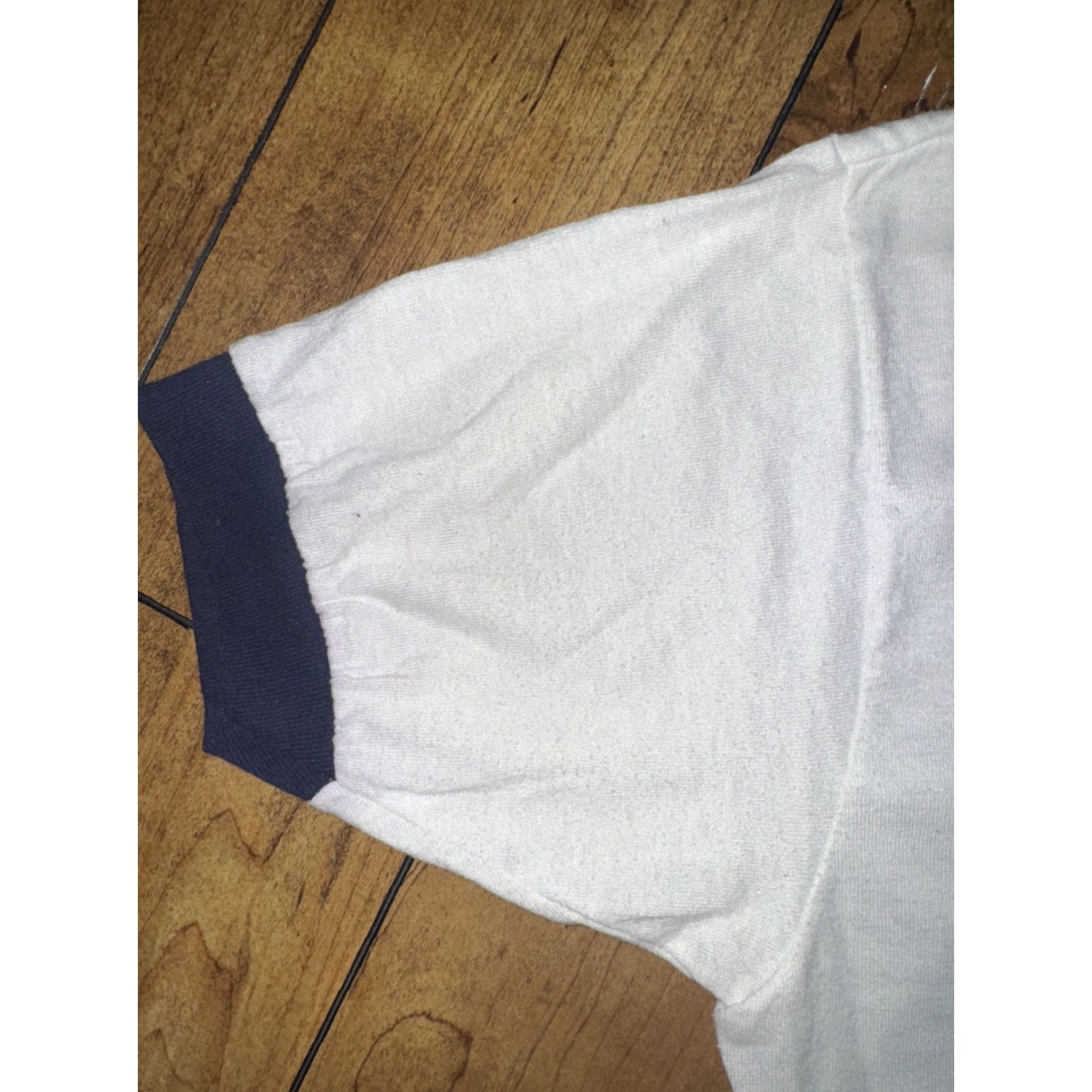 Soffe VINTAGE Bud Light Ringer T-Shirt White Blue 80s 90s Graphic Print Medium Men Crew Neck Cotton Soffe Classic Short Sleeve Beer Promo Band Tee Heritage Size US M / EU 48-50 / 2 - 4 Thumbnail