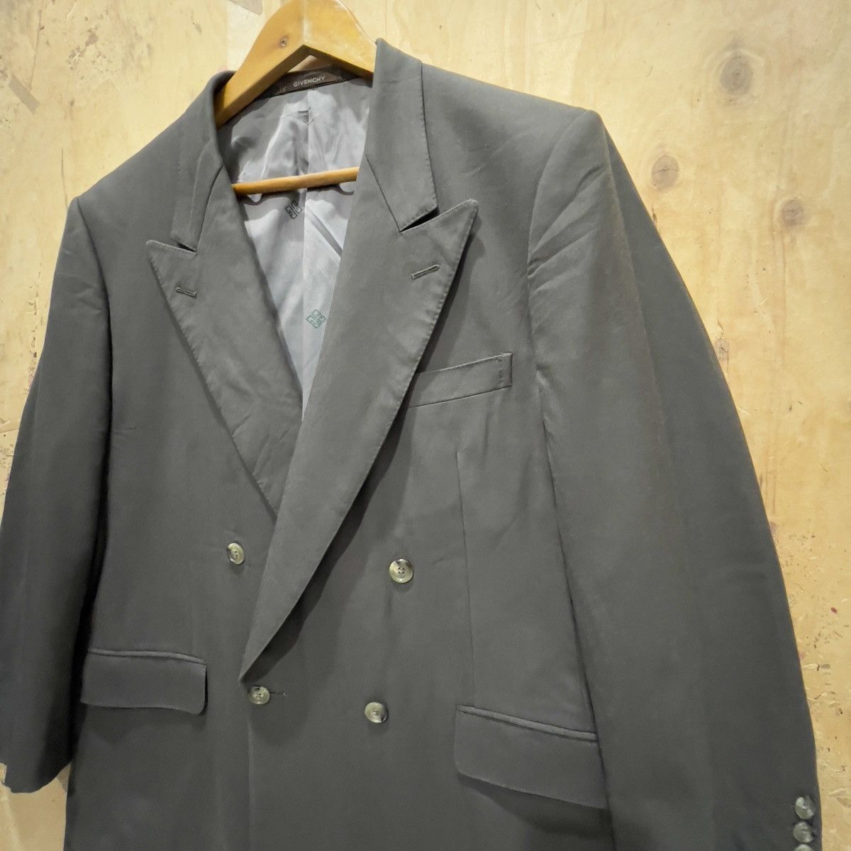 Designer × Givenchy × Japanese Brand Vintage Givenchy Blazer Very Nice Design Size 44S - 4 Thumbnail