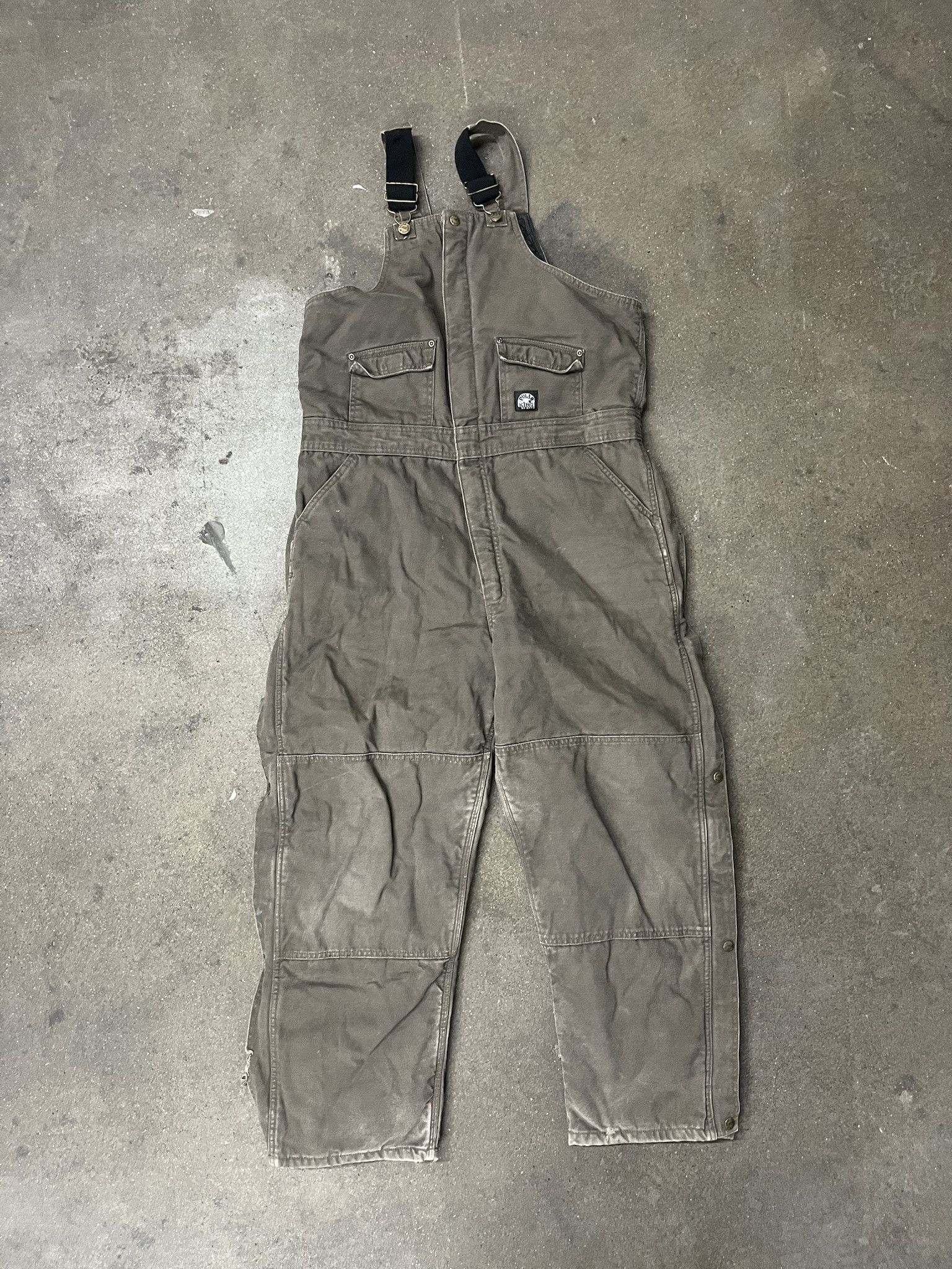 Carhartt × Vintage Vintage 1990s Key Imperial Polar King Double Knee Canvas Quilted Overall Snow Pants Size XL Size US XL / EU 56 / 4 - 1 Thumbnail