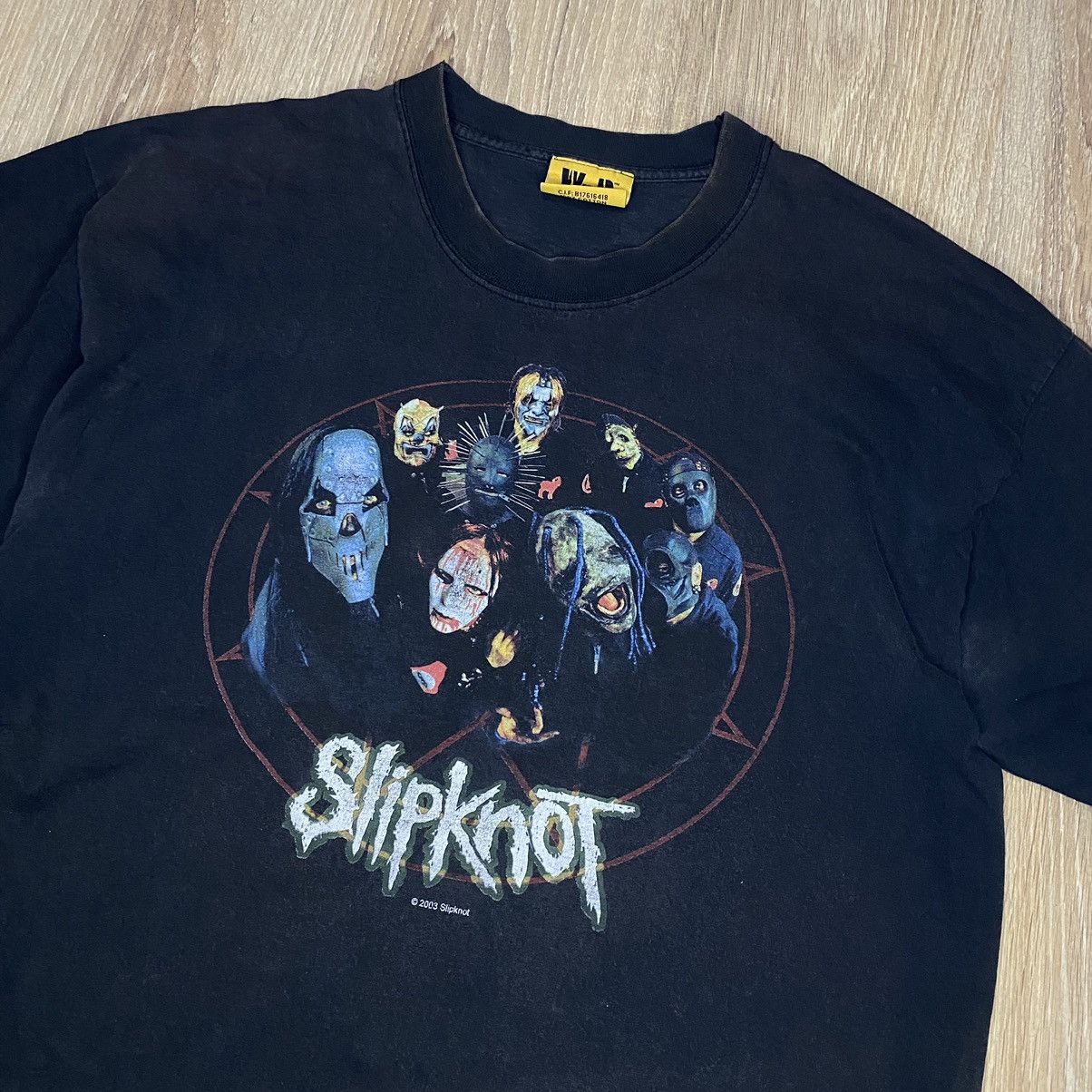 Slipknot Vintage Faded Slipknot 2000 T-Shirt Size US XL / EU 56 / 4 - 2 Thumbnail
