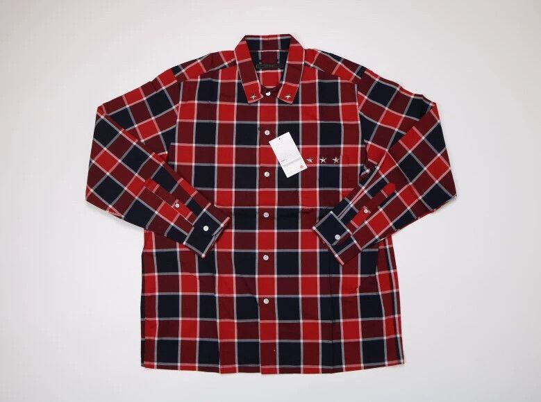 Sophnet. Red Plaid Long Sleeve Button-Up Shirt Size L Size US L / EU 52-54 / 3 - 1 Thumbnail