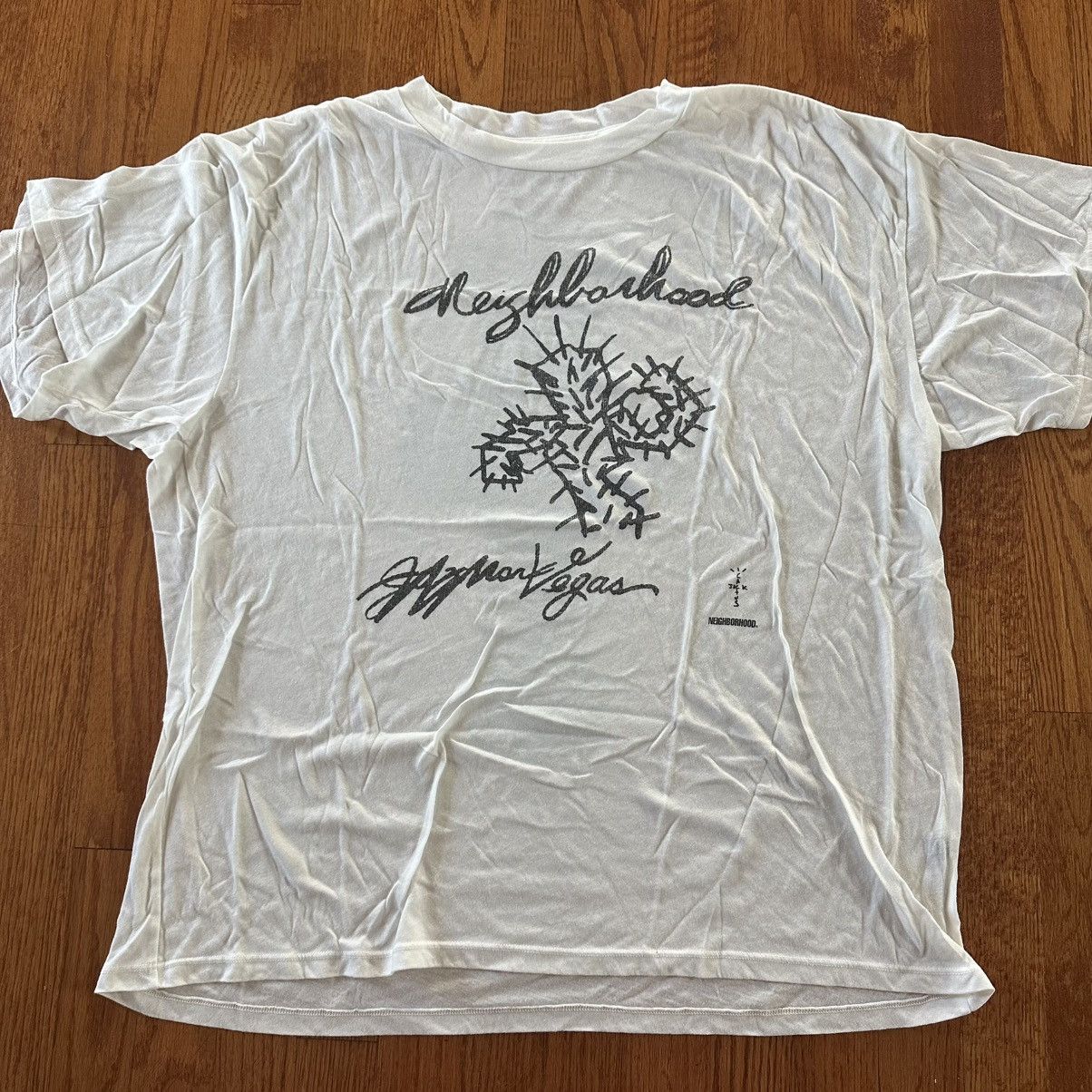 Neighborhood × Travis Scott Travis x Neighborhood Drawing Tee Size US M / EU 48-50 / 2 - 1 Thumbnail