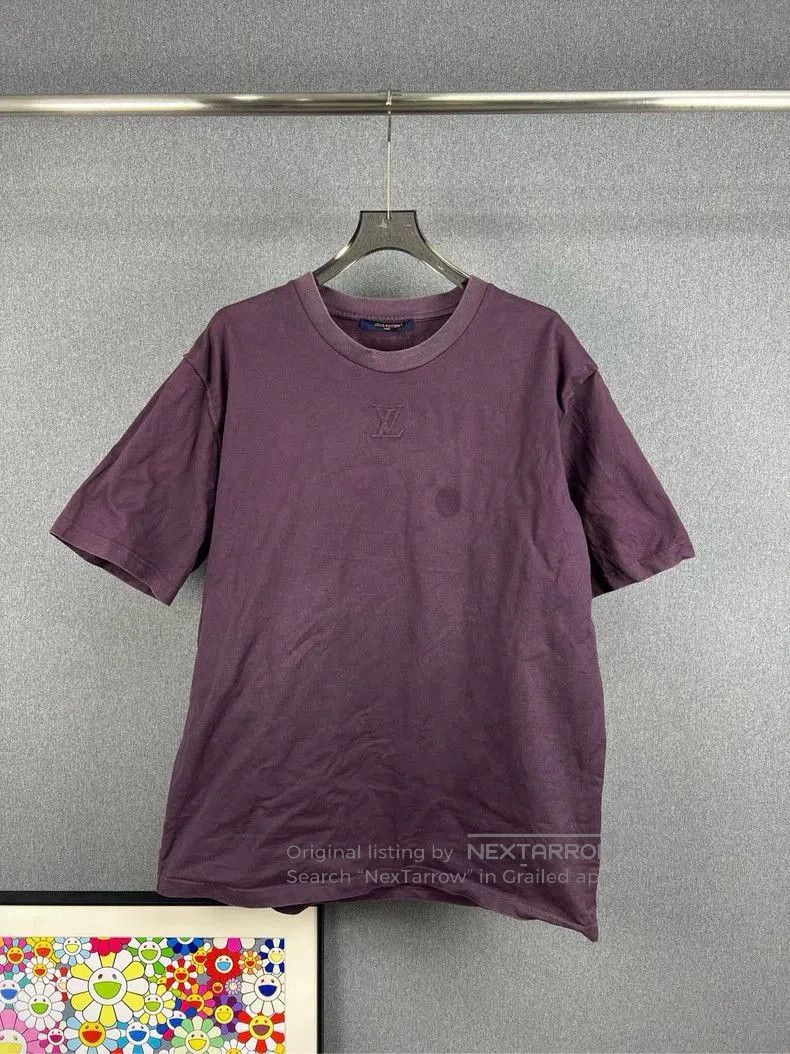 Louis Vuitton LOUIS VUITTON LV Embroidered Logo T-shirt. Size US L / EU 52-54 / 3 - 1 Thumbnail