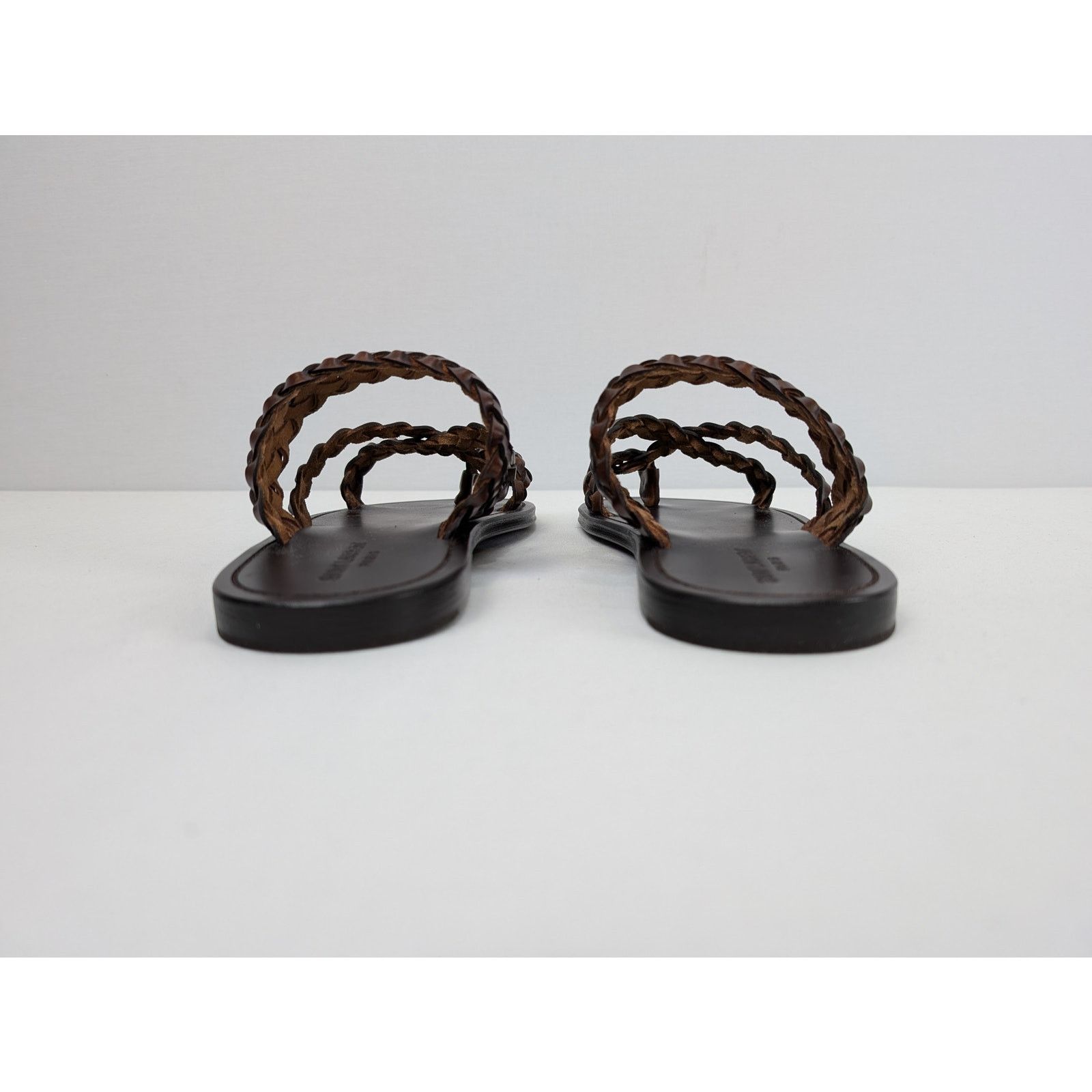 Saint Laurent Paris o1rshd1 Neil 05 Sandal Slipper slide in Dark Brown Size US 11 / EU 44 - 13 Thumbnail