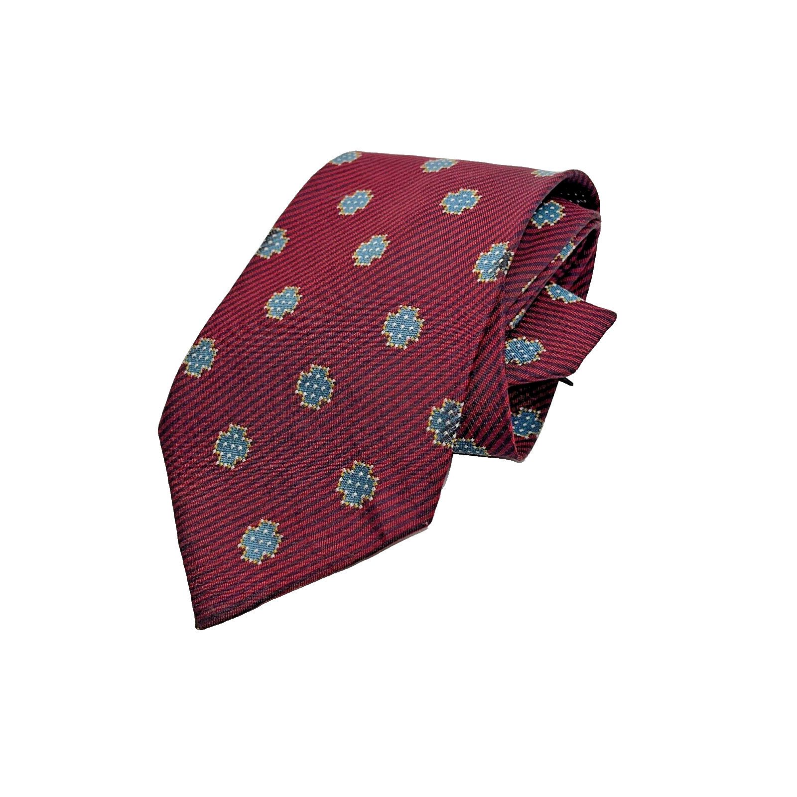 Giorgio Armani Giorgio Armani Aztec Mens Tie 100% Silk Cravatte Motif Size ONE SIZE - 4 Thumbnail