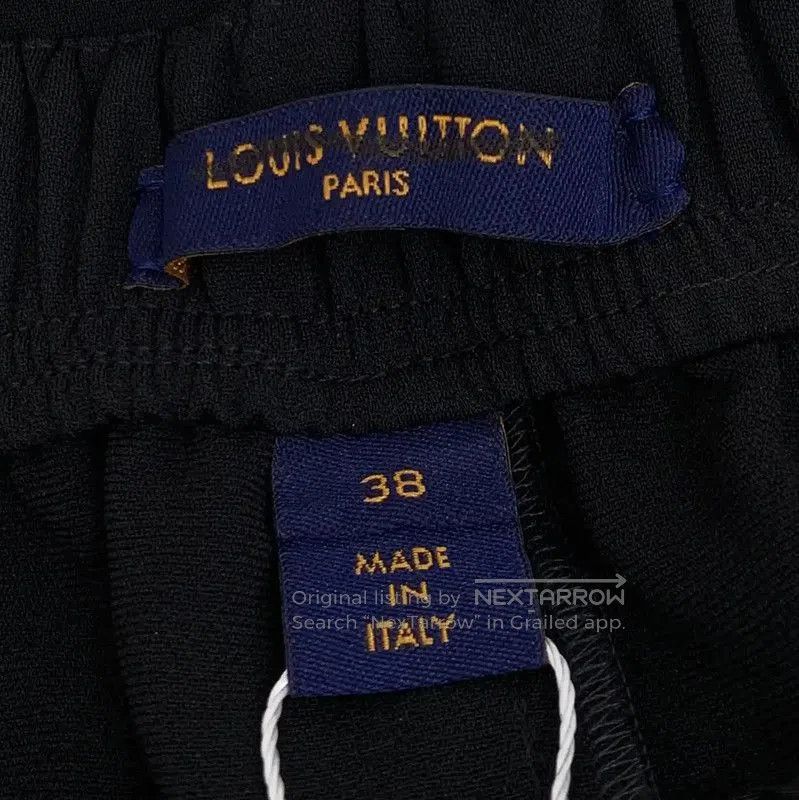Louis Vuitton Louis Vuitton Black Women's Casual Pants . Size 23" - 7 Thumbnail