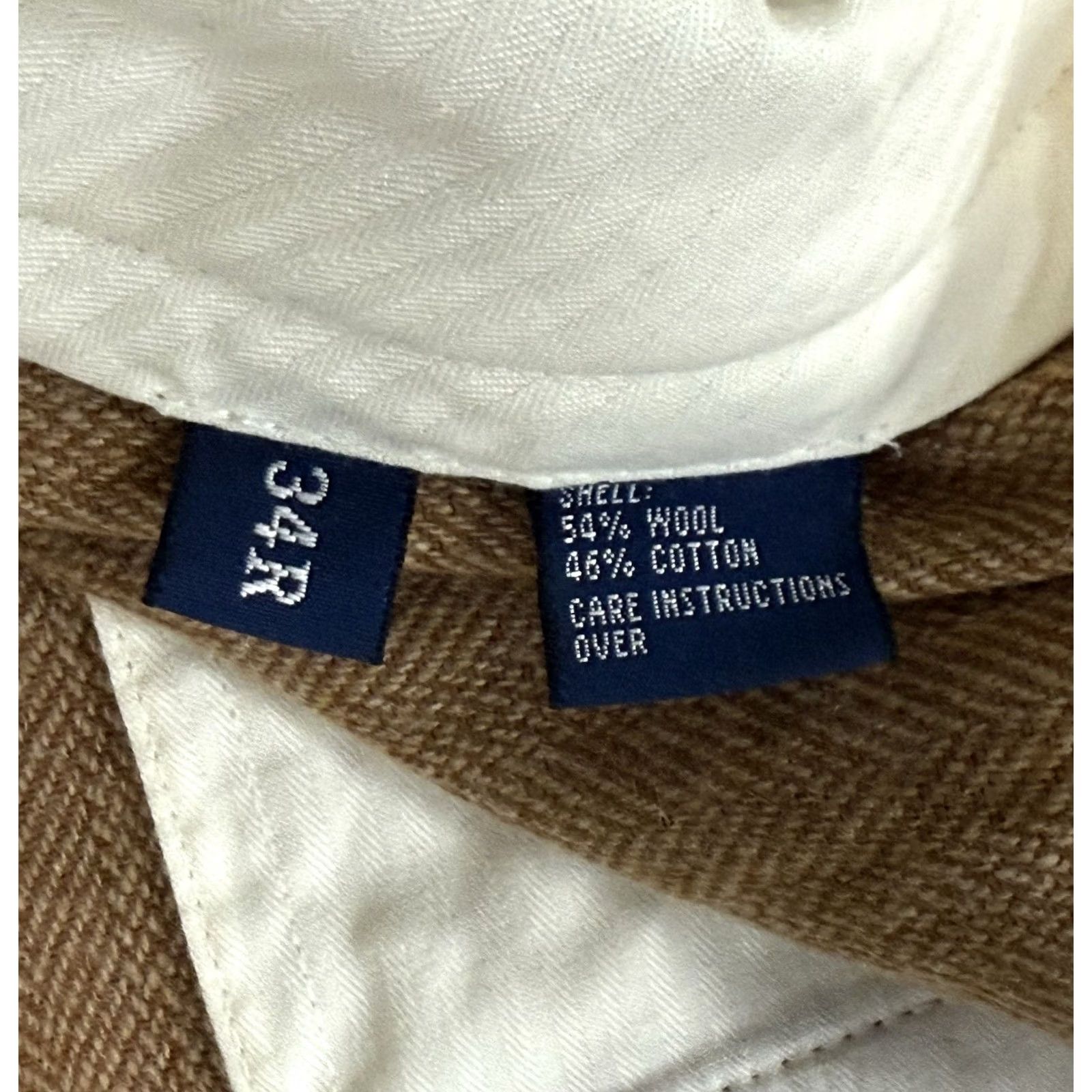 Polo Ralph Lauren VINTAGE Polo Ralph Lauren Polo Wool Tapered Pants 34R 90s Brown Baggy Knit 5-Pocket Button Zipper Mens Size US S / EU 44-46 / 1 - 6 Thumbnail