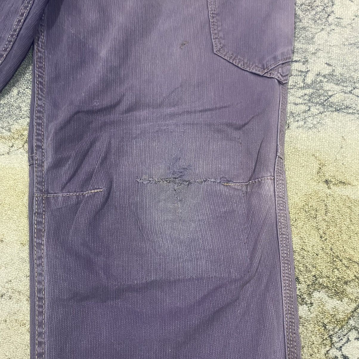 Japanese Brand × Purple × Vintage Vintage Japanese Dogman Distressed Cargo Pants Size US 31 - 6 Thumbnail