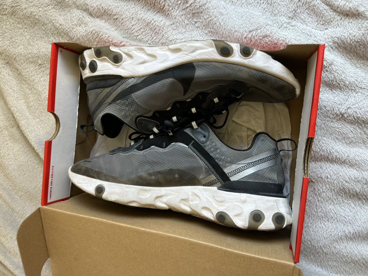Nike Nike react element 87 anthracite black Size US 11.5 / EU 44-45 - 11 Thumbnail