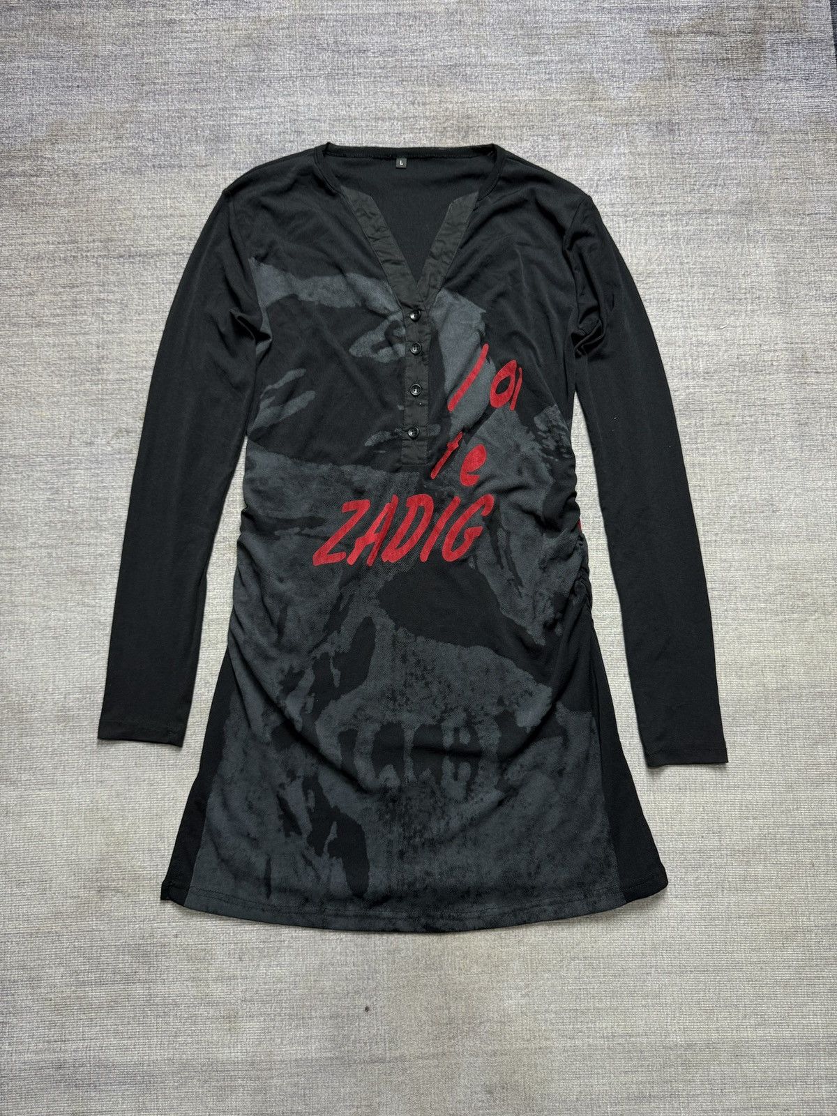 Hysteric Glamour Y2K IFSIX SKULL ART DRESS Size M / US 6-8 / IT 42-44 - 1 Thumbnail