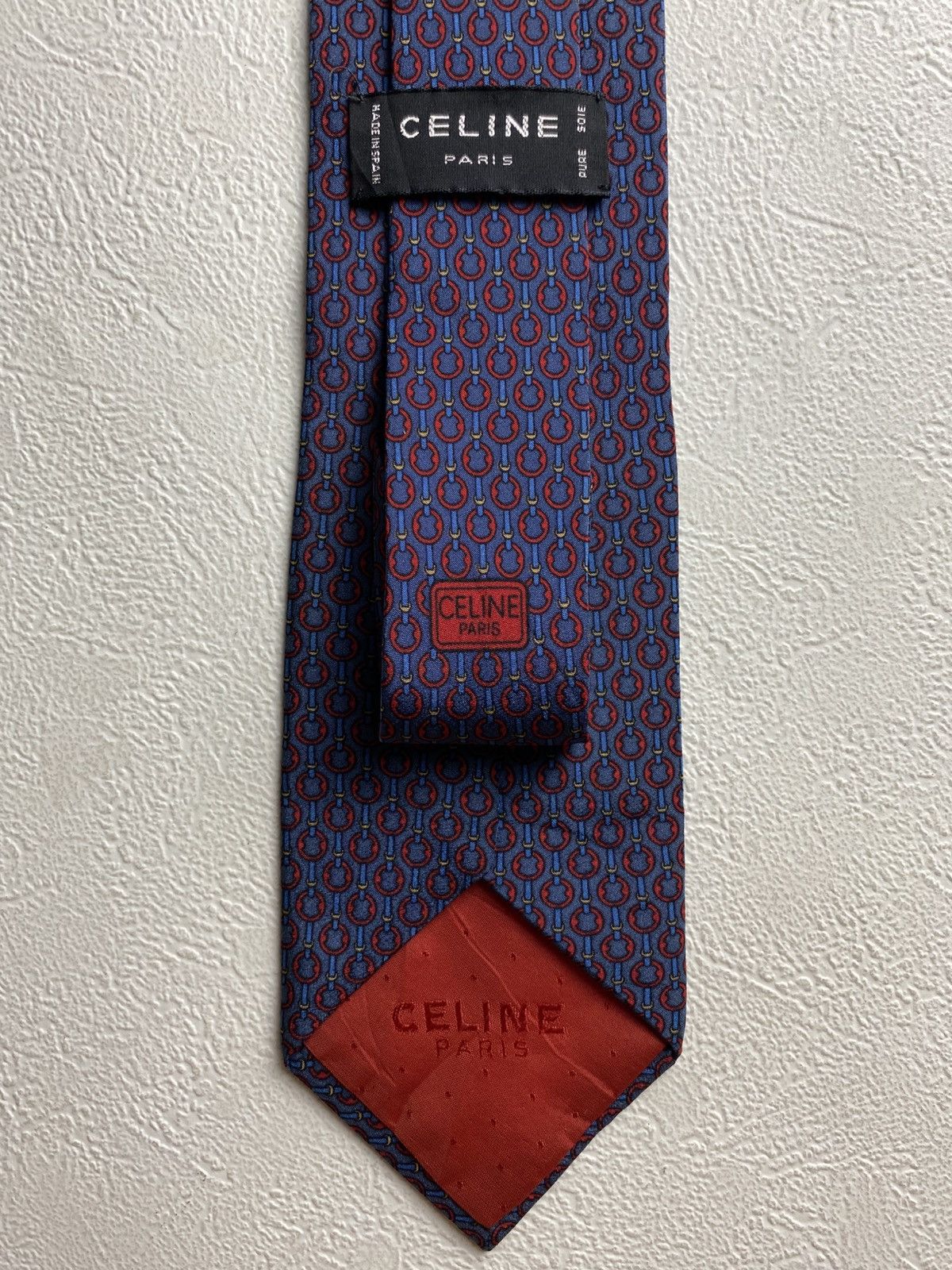 Celine Celine Paris Tie Size ONE SIZE - 2 Thumbnail