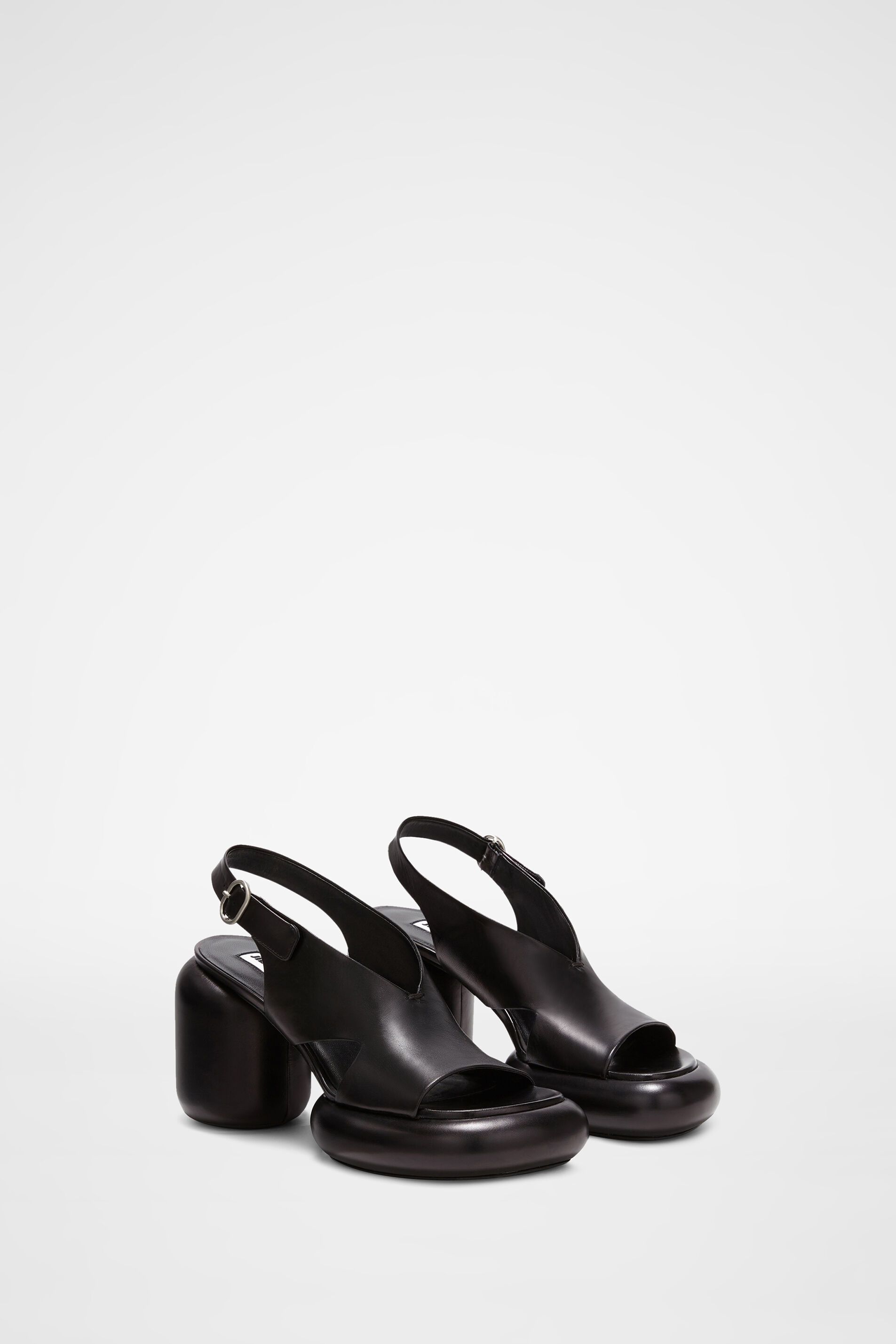 Jil Sander o1y1025 Sandals in Black Size US 10 / IT 40 - 2 Thumbnail