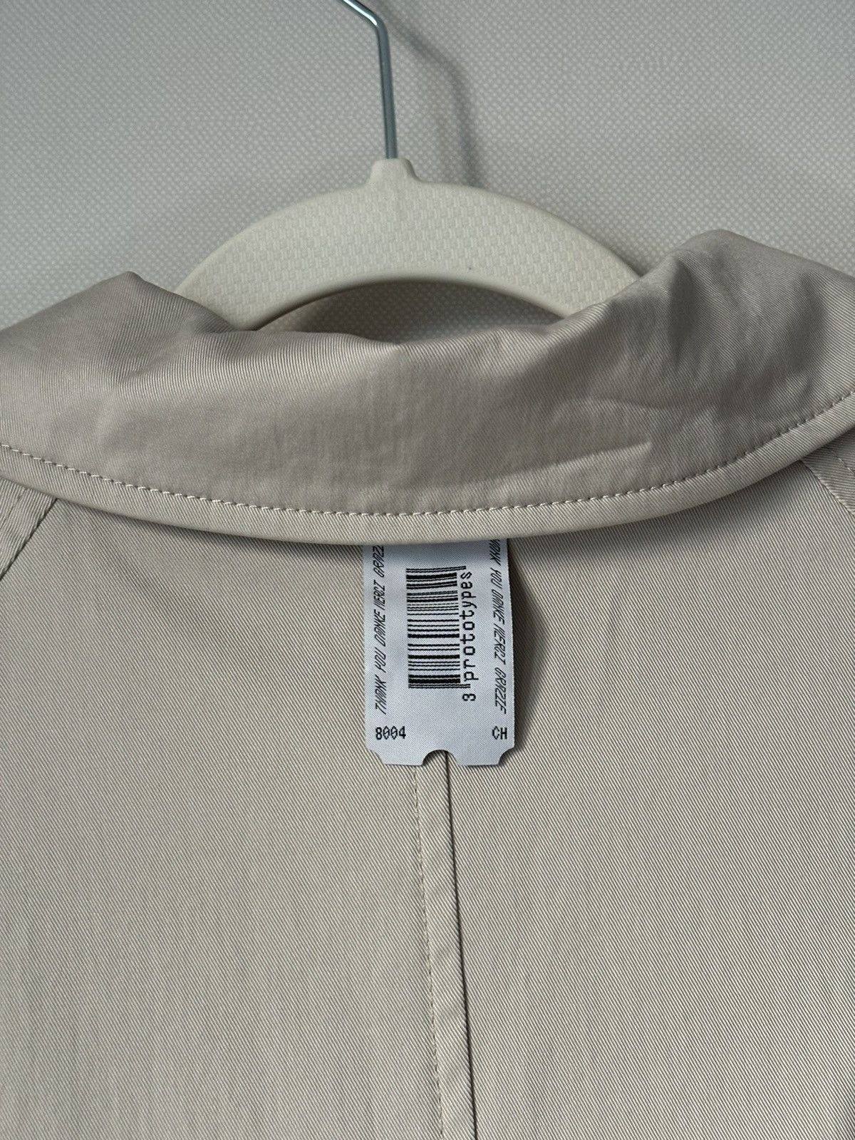 Prototypes Prototypes trench coat pink Size US XL / EU 56 / 4 - 7 Thumbnail