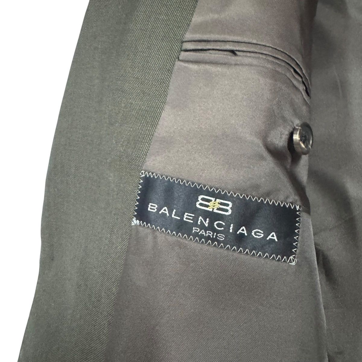 Balenciaga Vtg🔥Balenciaga Paris Wool Blazer Coat Jacket Size 40L - 16 Thumbnail