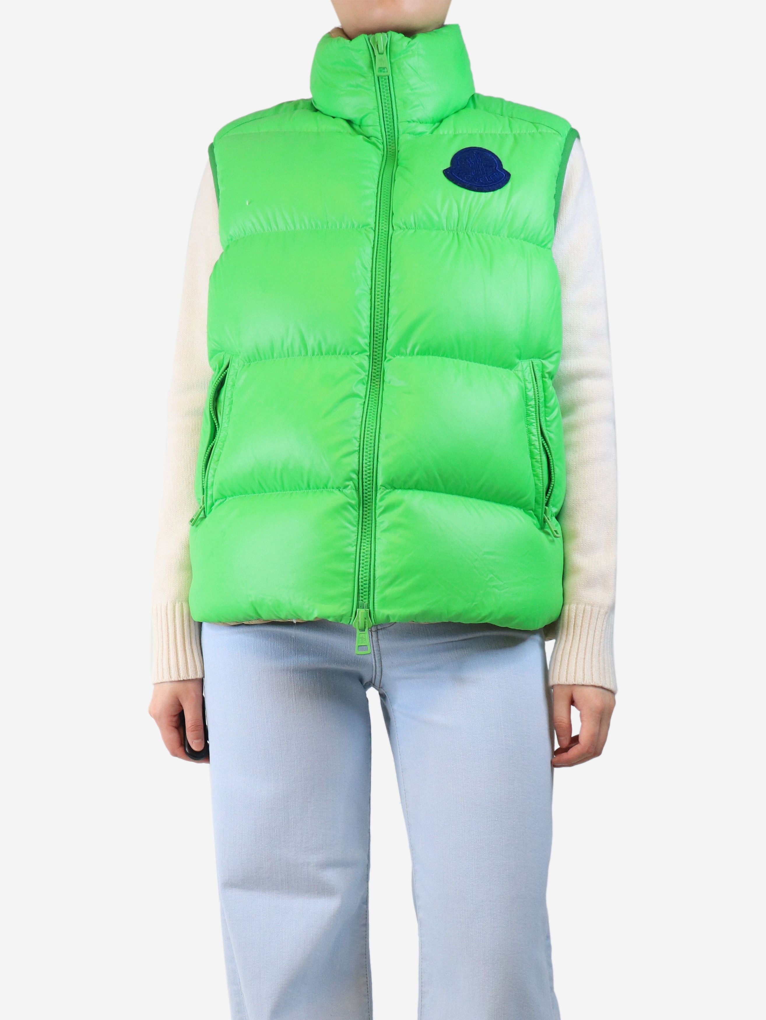 Other Bright green puffer vest - UK 12 Size M / US 6-8 / IT 42-44 - 1 Thumbnail