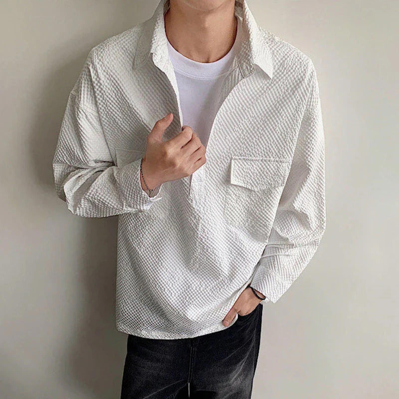 Other Textured Throwover Shirt Size US M / EU 48-50 / 2 - 1 Thumbnail
