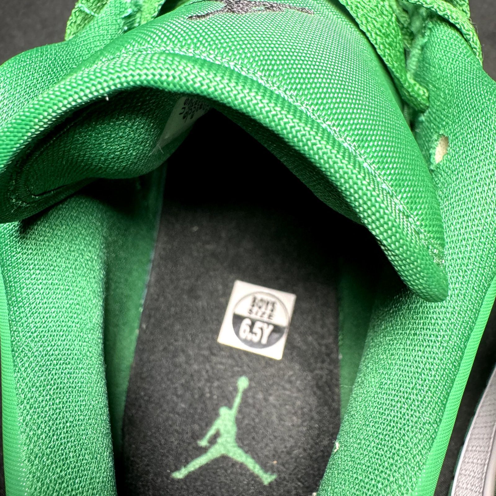 Jordan Brand × Nike Size 6.5 - Nike Air Jordan 1 Low GS Pine Green Men's Shoes Size US 6.5 / EU 39-40 - 5 Thumbnail