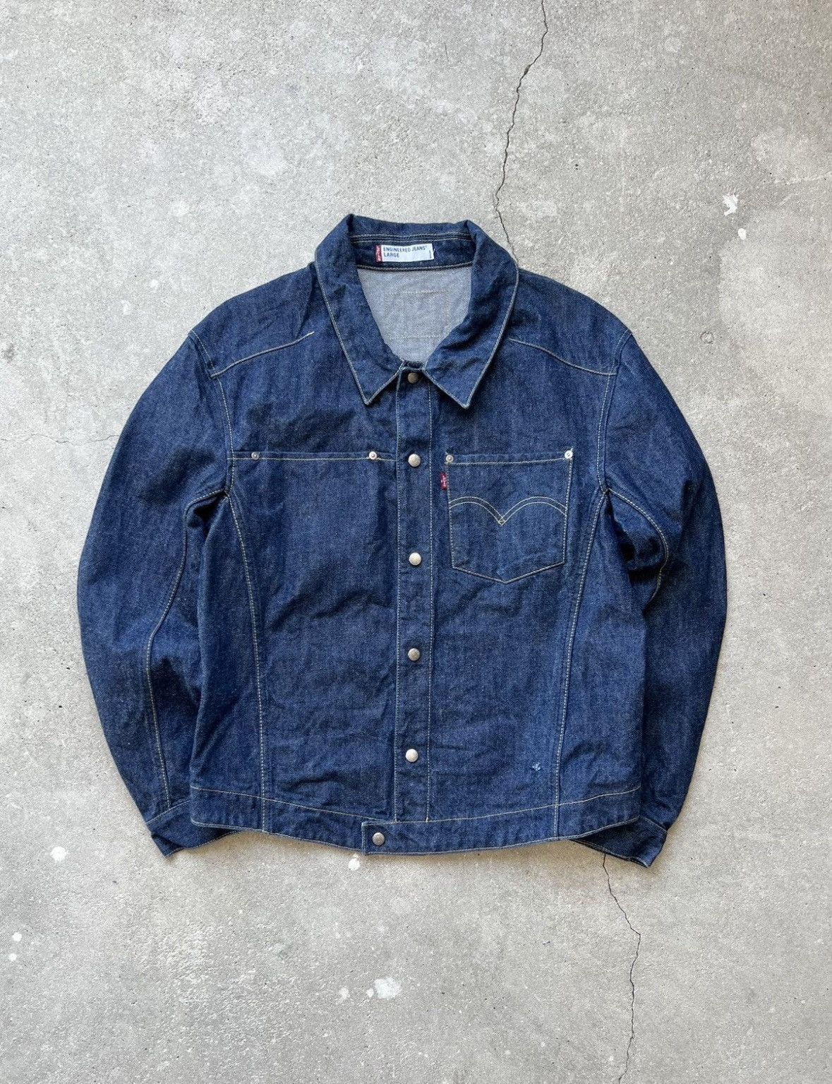 Levi's Vintage Clothing Vintage Levi’s engineered Denim Jacket Size US L / EU 52-54 / 3 - 1 Thumbnail