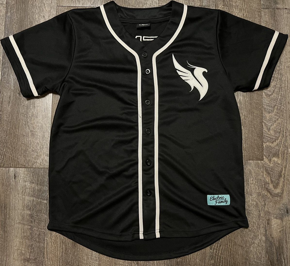 Illenium Electric Family Baseball Jersey Size Small