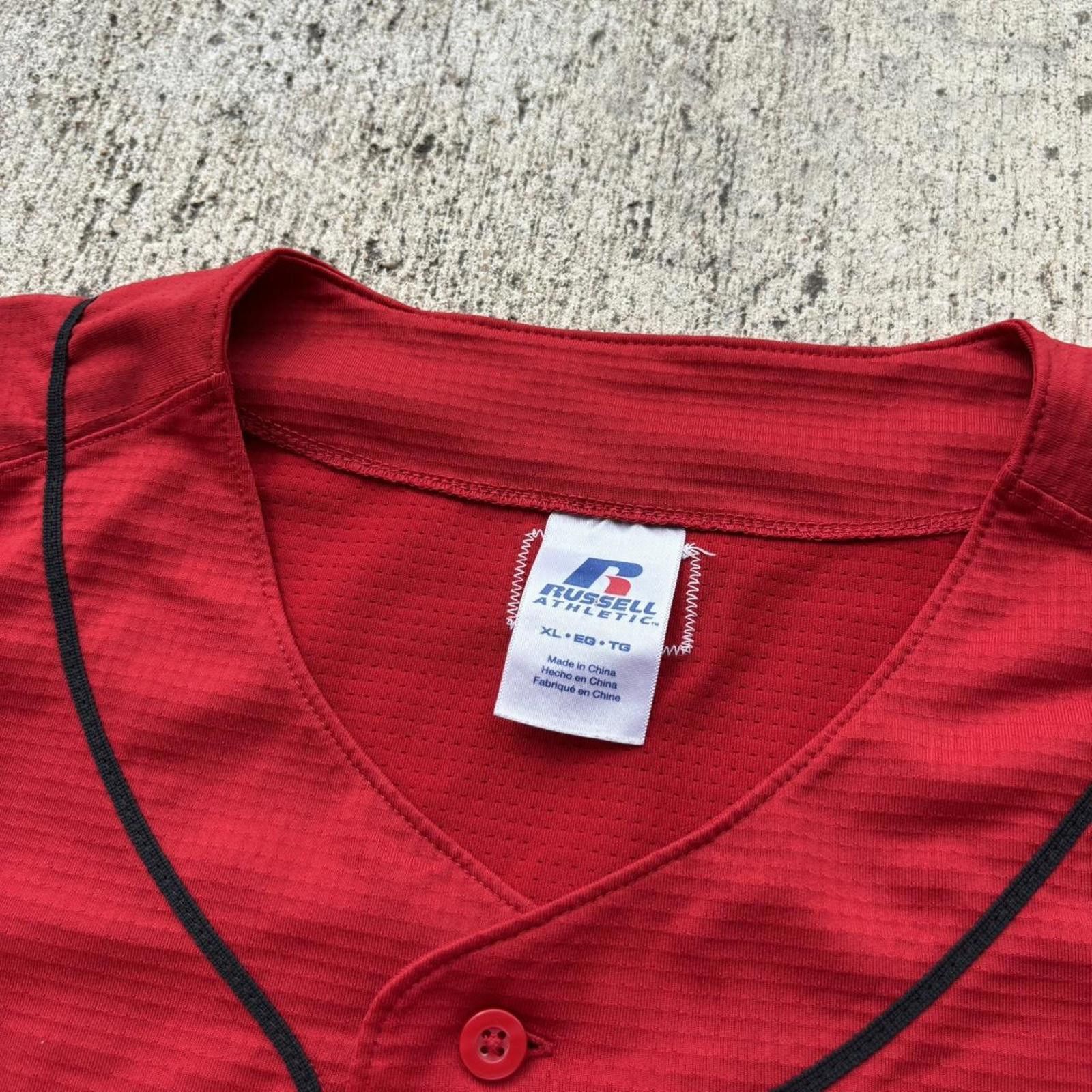 Russell Athletic Vintage Bowling Green Hot Rods Minor League Baseball Jersey Size US XL / EU 56 / 4 - 7 Thumbnail