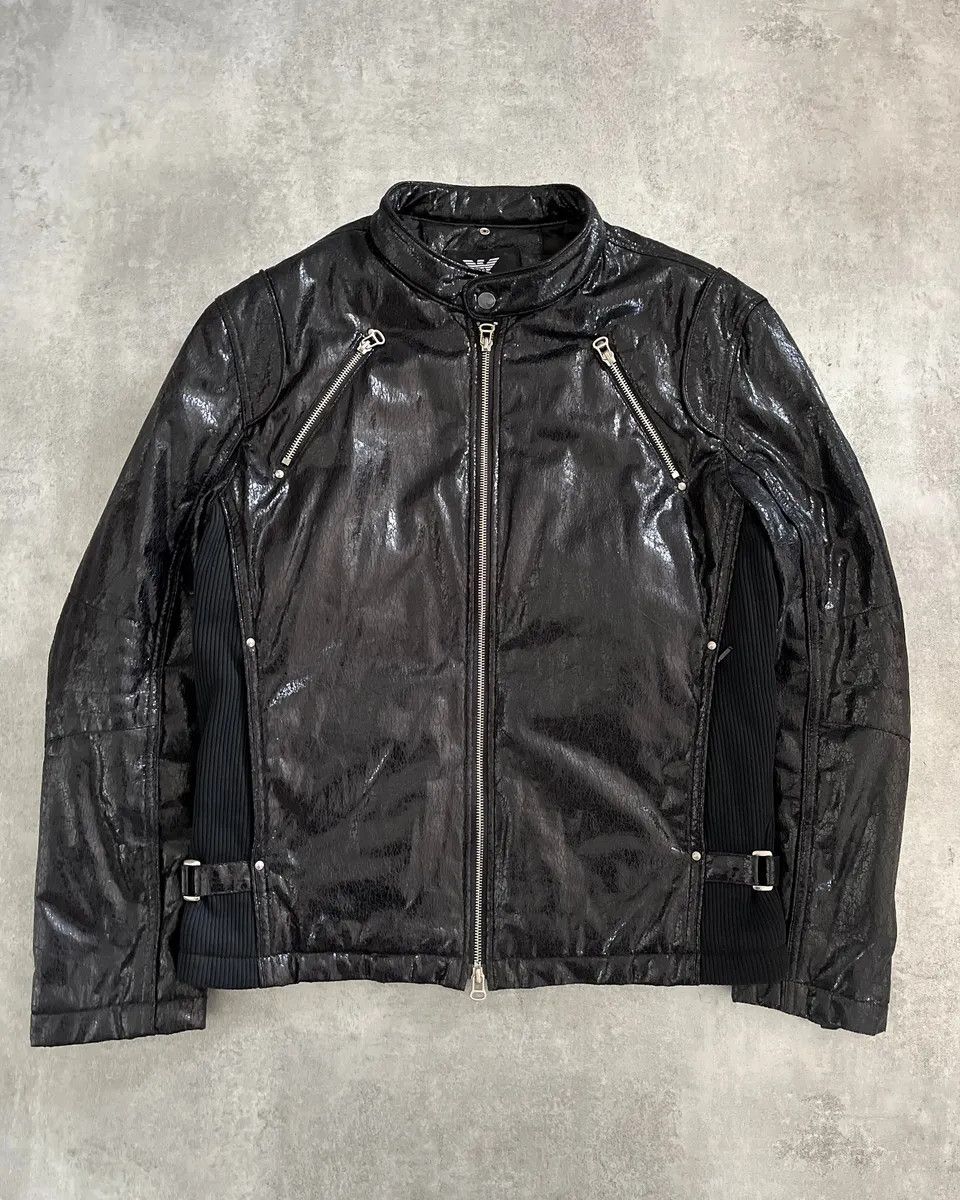 Giorgio Armani AW2003 Giorgio Armani Smooth Fighter Jacket Size US M / EU 48-50 / 2 - 7 Thumbnail