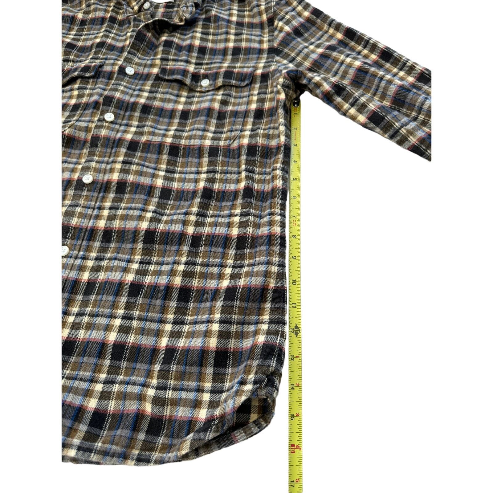 Everlane Everlane Plaid Button Down Preppy Casual Flannel Shirt Size US M / EU 48-50 / 2 - 5 Thumbnail