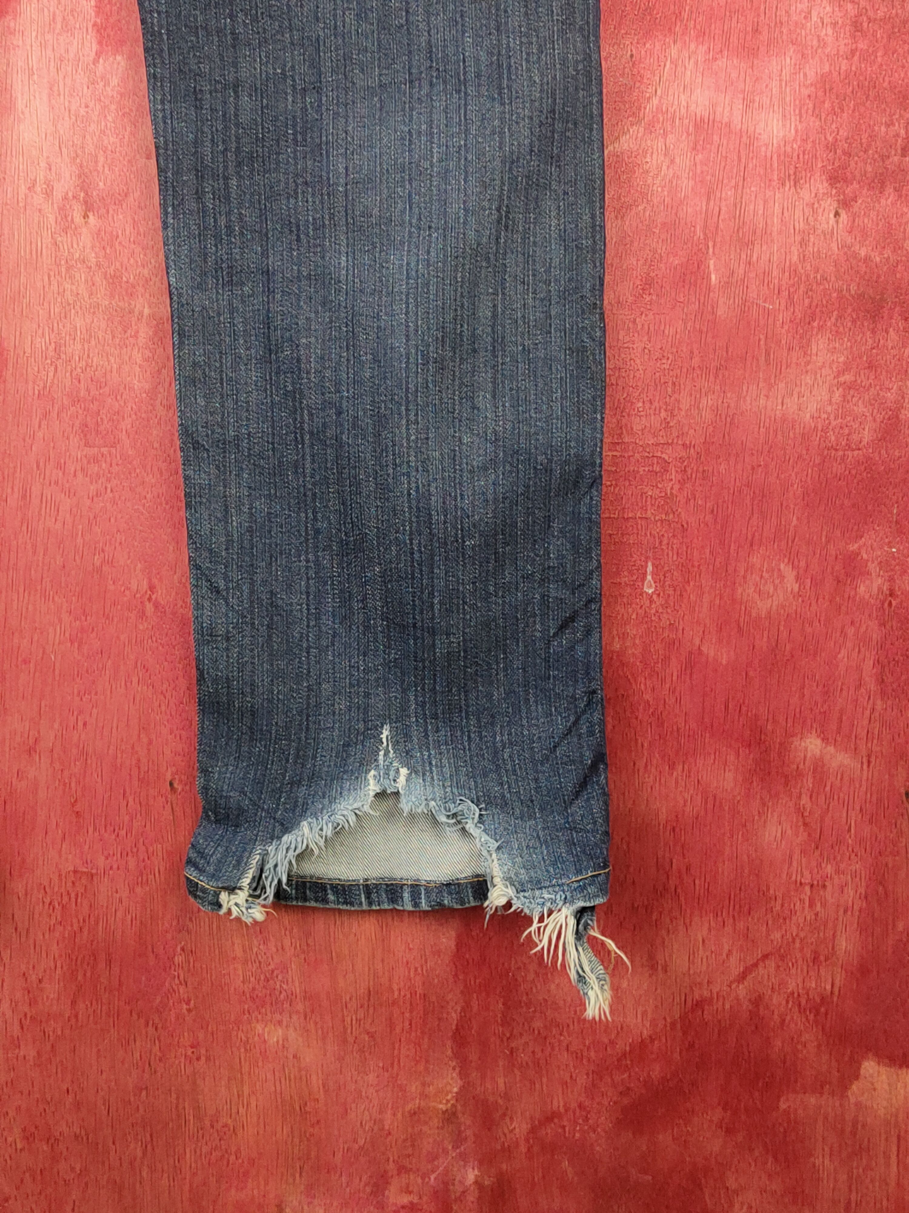 Edwin Edwin Dark Blue Faded Multipocket Denim #S1606 Size US 31 - 13 Thumbnail