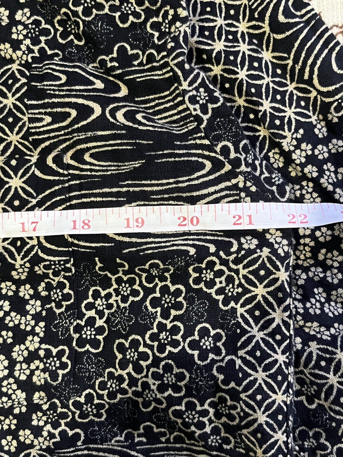 Japanese Brand × Vintage Custom Sashiko Mieru Avant Garde Button up Motive Shirt Size US L / EU 52-54 / 3 - 5 Thumbnail