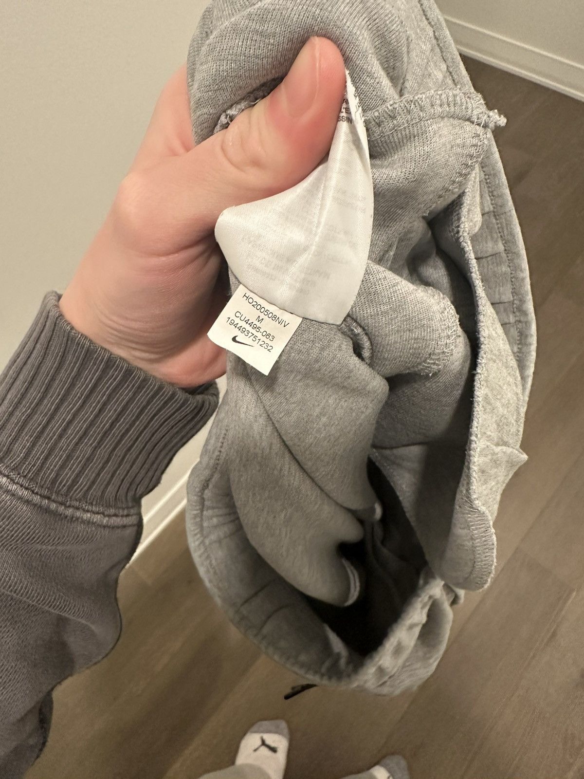 Nike Grey Nike Tech Bottoms Size US 30 / EU 46 - 5 Thumbnail