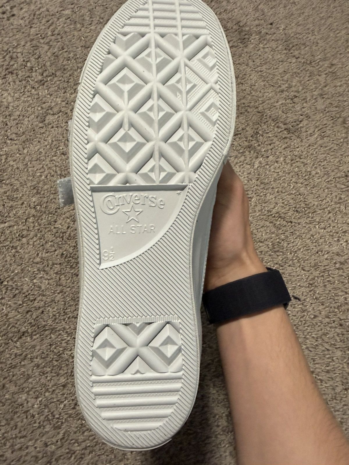 Anonymous Club Shayne oliver anonymous club x converse shoe white Size US 9.5 / EU 42-43 - 4 Thumbnail