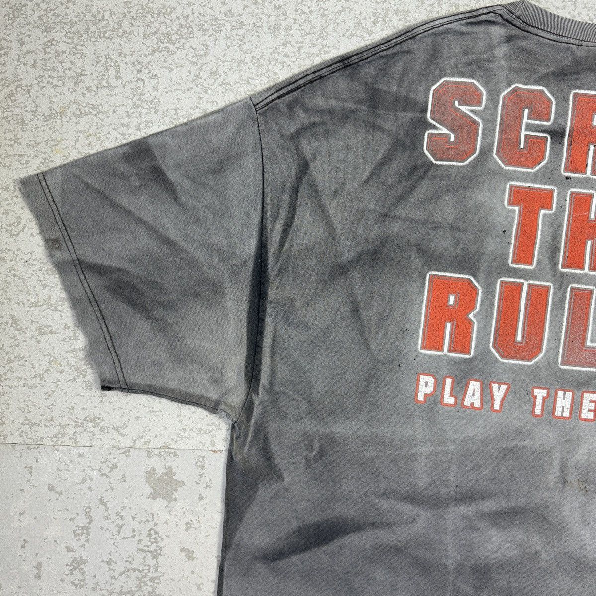 Vintage Crazy Faded WWE Triple H Screw The Rules Wrestling Size US XXL / EU 58 / 5 - 10 Thumbnail