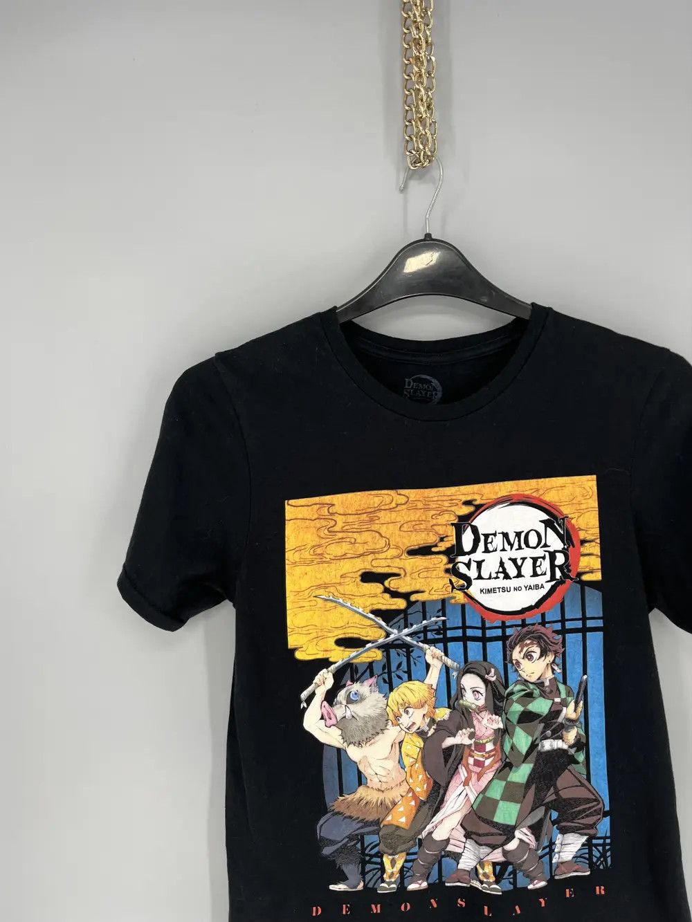 Anime × Vintage Demon Slayer Anima Japanese comics movie tee Size US S / EU 44-46 / 1 - 5 Thumbnail