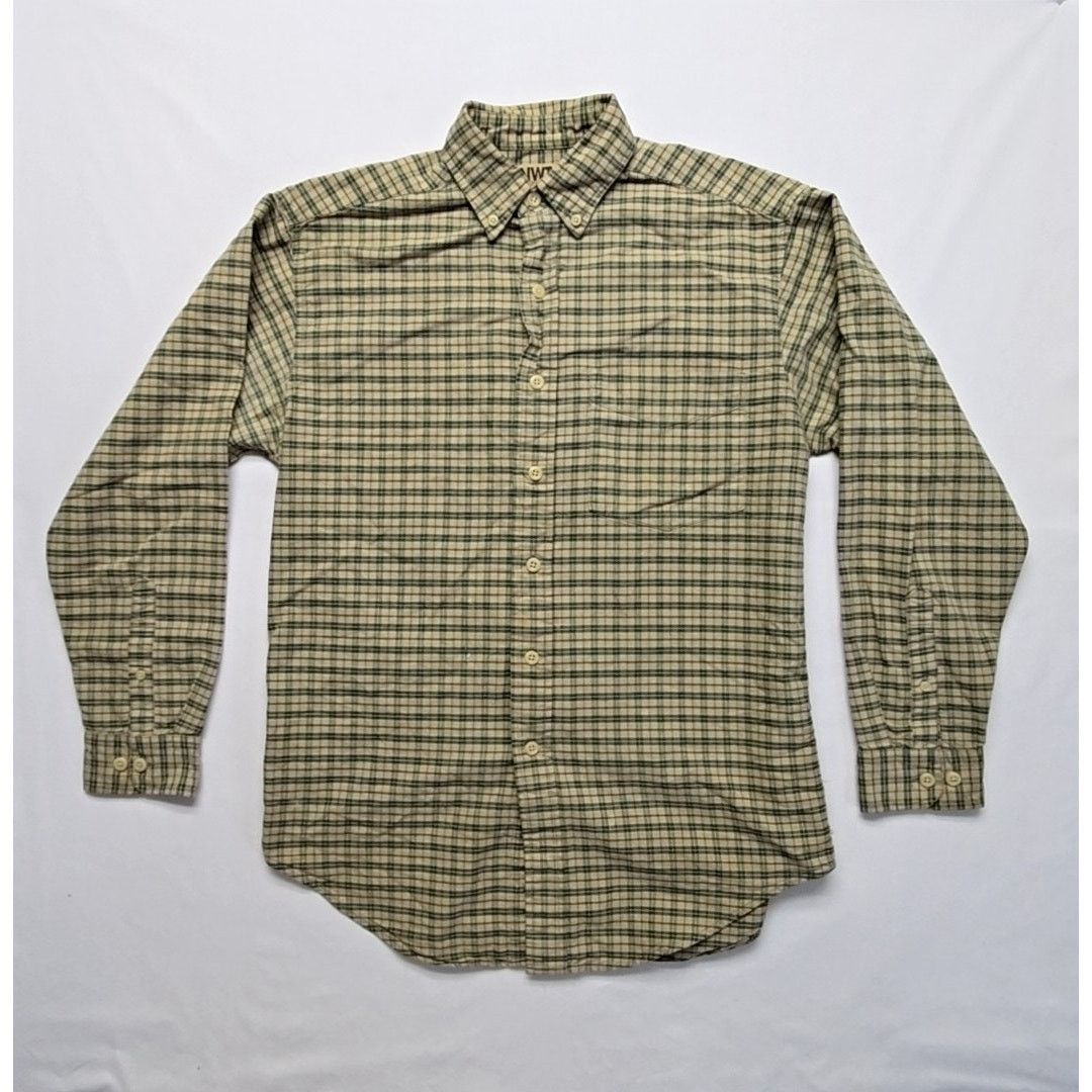 Northwest Territory NWT Naturals Plaid Shirt Button Down Brown Checkered S Size US S / EU 44-46 / 1 - 1 Thumbnail
