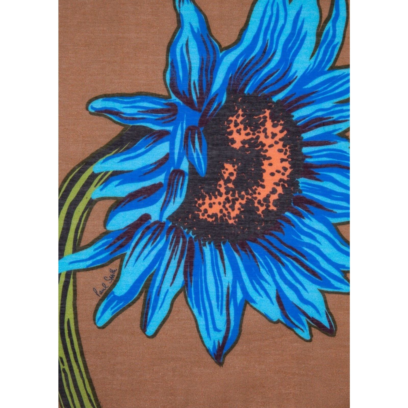 Paul Smith NWT Paul Smith Sunflower Pocket Square Made in Italy. Size ONE SIZE - 4 Thumbnail