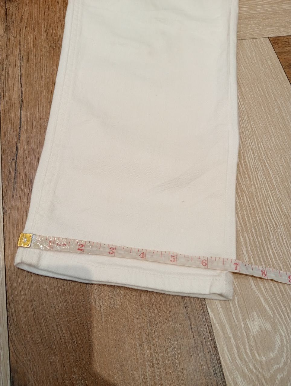 Issey Miyake ISSEY MIYAKE PLANTATION WHITE STRETCH PANTS Size 29" - 13 Thumbnail