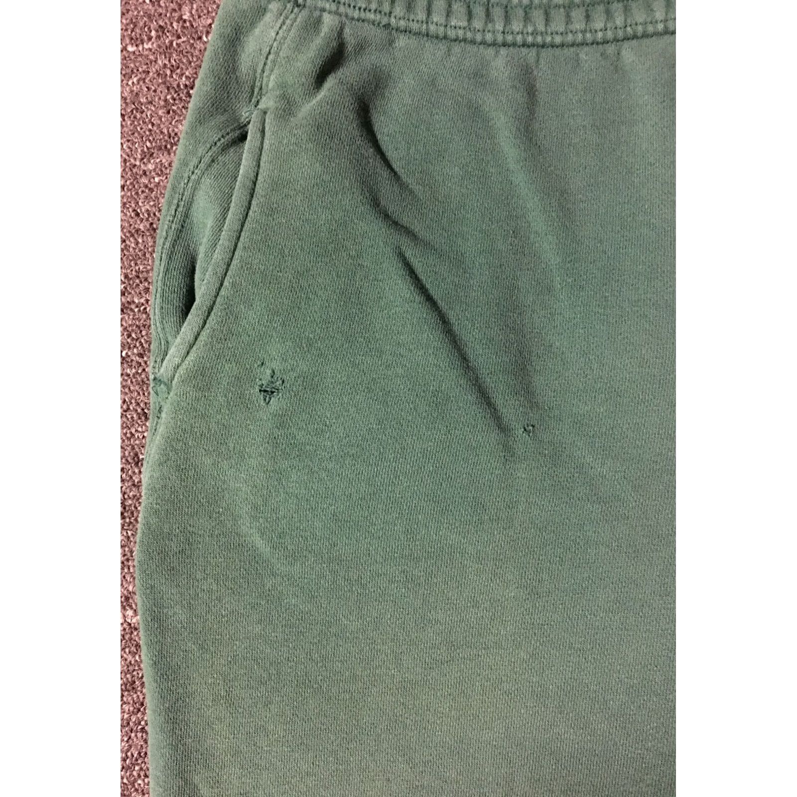 Vintage VINTAGE American Vintage Sweatpants M Green 80s 90s Distressed Activewear Pants Mens Grunge Skate Basketball Track PE Sport USA Size US 31 - 3 Thumbnail