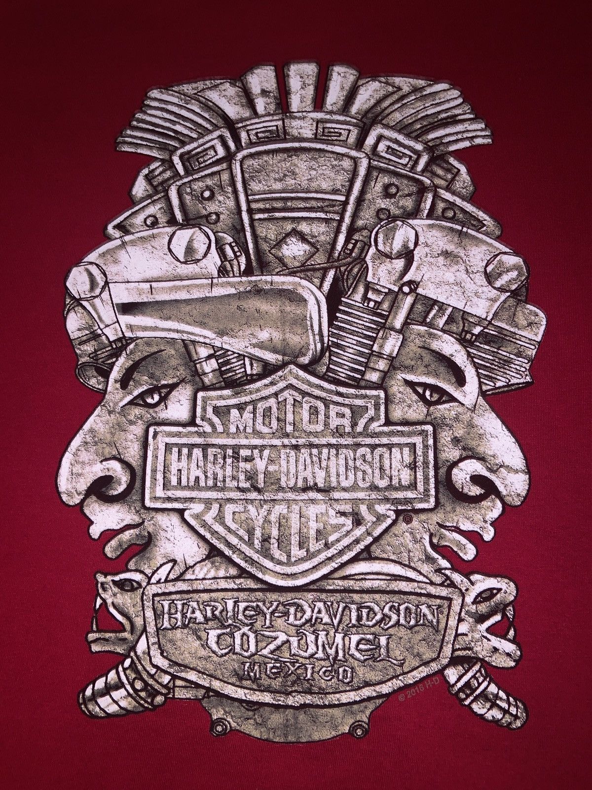 Harley Davidson Harley Davidson - Mexico Cozumel - 3XL Size US XXL / EU 58 / 5 - 7 Thumbnail