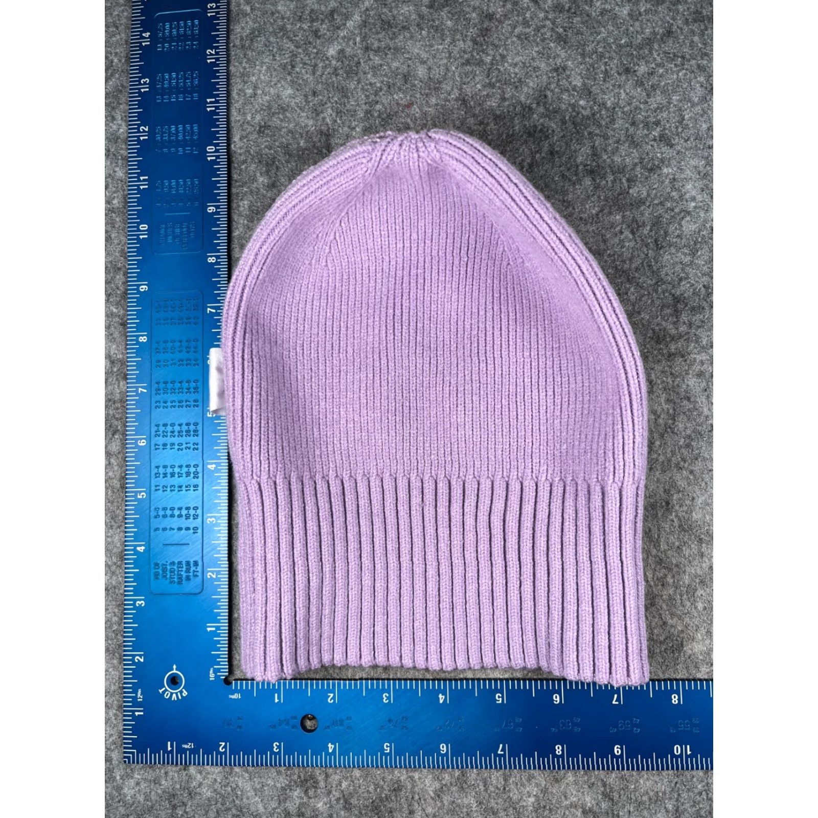 Vintage Time And Tru Beanie Toque Women One Size Purple Knit Polyester Blend Snow Winter Hat Size ONE SIZE - 4 Thumbnail
