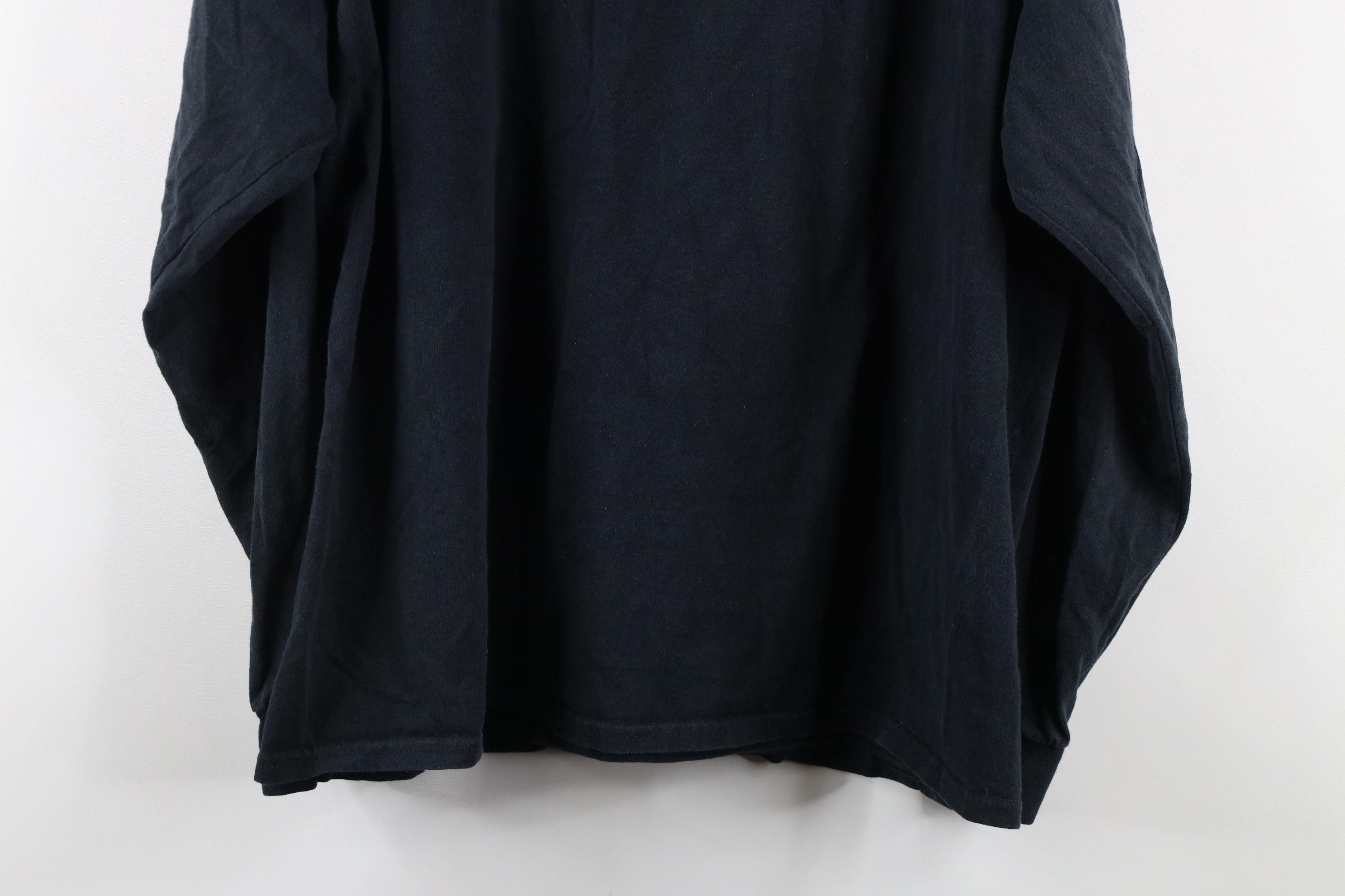 Vintage Vintage 90s Streetwear Long Sleeve T-Shirt Black Cotton Size US L / EU 52-54 / 3 - 9 Thumbnail
