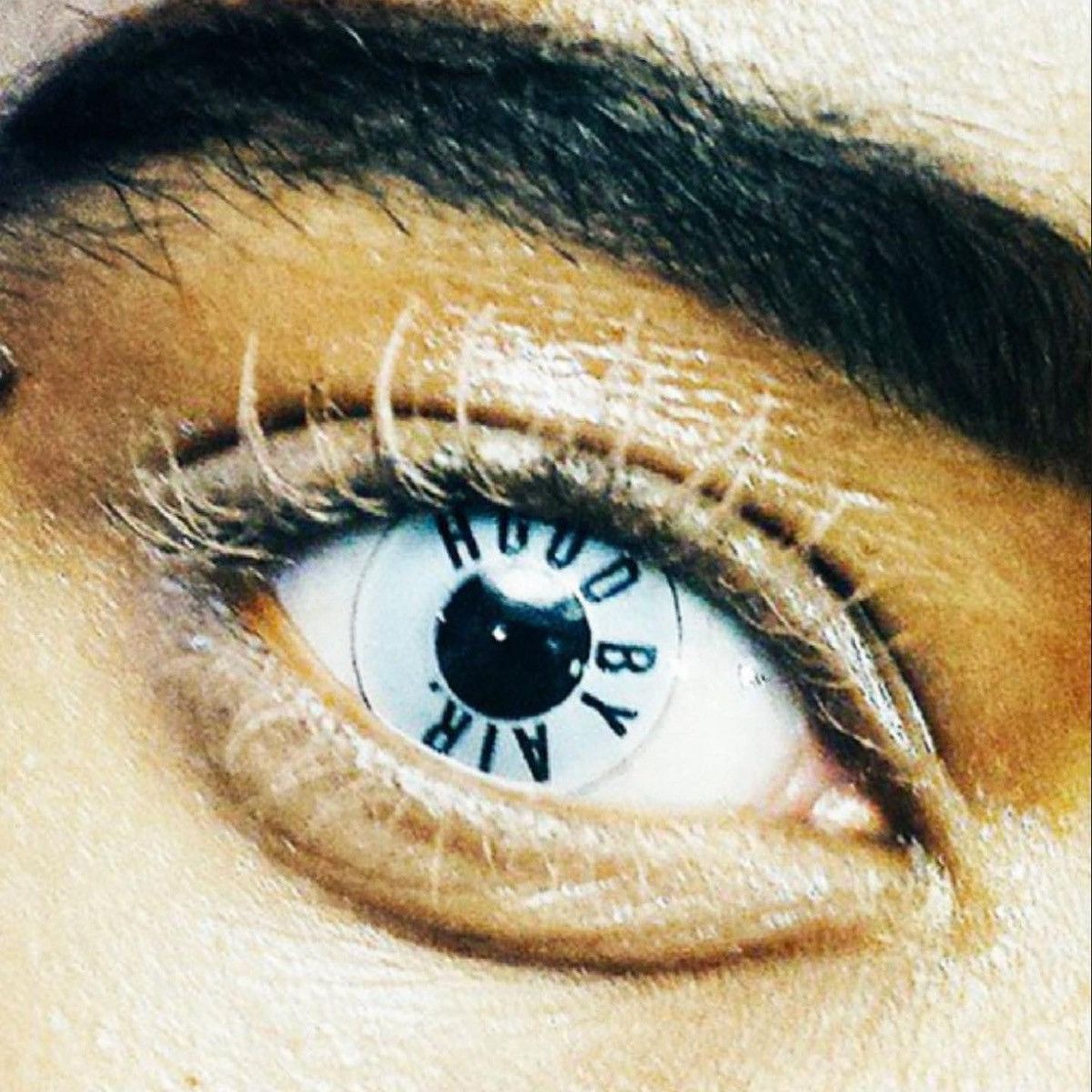 Hood By Air SS15 Hood by Air SAMPLE Monogram Logo Eye Contacts Size ONE SIZE - 1 Thumbnail