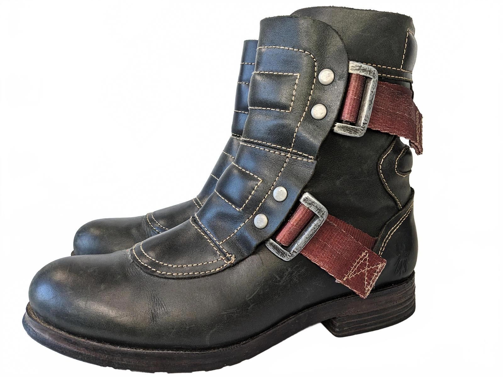 Fly London Fly London Seli700fly Engineer Women Ankle Boots Portugal 8 Size US 8 / IT 38 - 2 Thumbnail