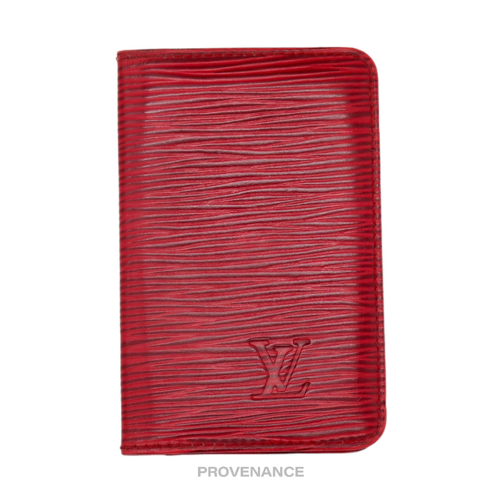 Louis Vuitton 🔴 Louis Vuitton "MALLETIER" PO Wallet - Red Epi Size ONE SIZE - 2 Thumbnail