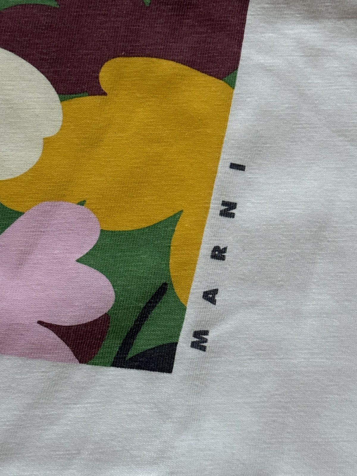 Designer × Marni MARNI Wmns big logo tee T-shirt polo blouse top Size S / US 4 / IT 40 - 7 Thumbnail