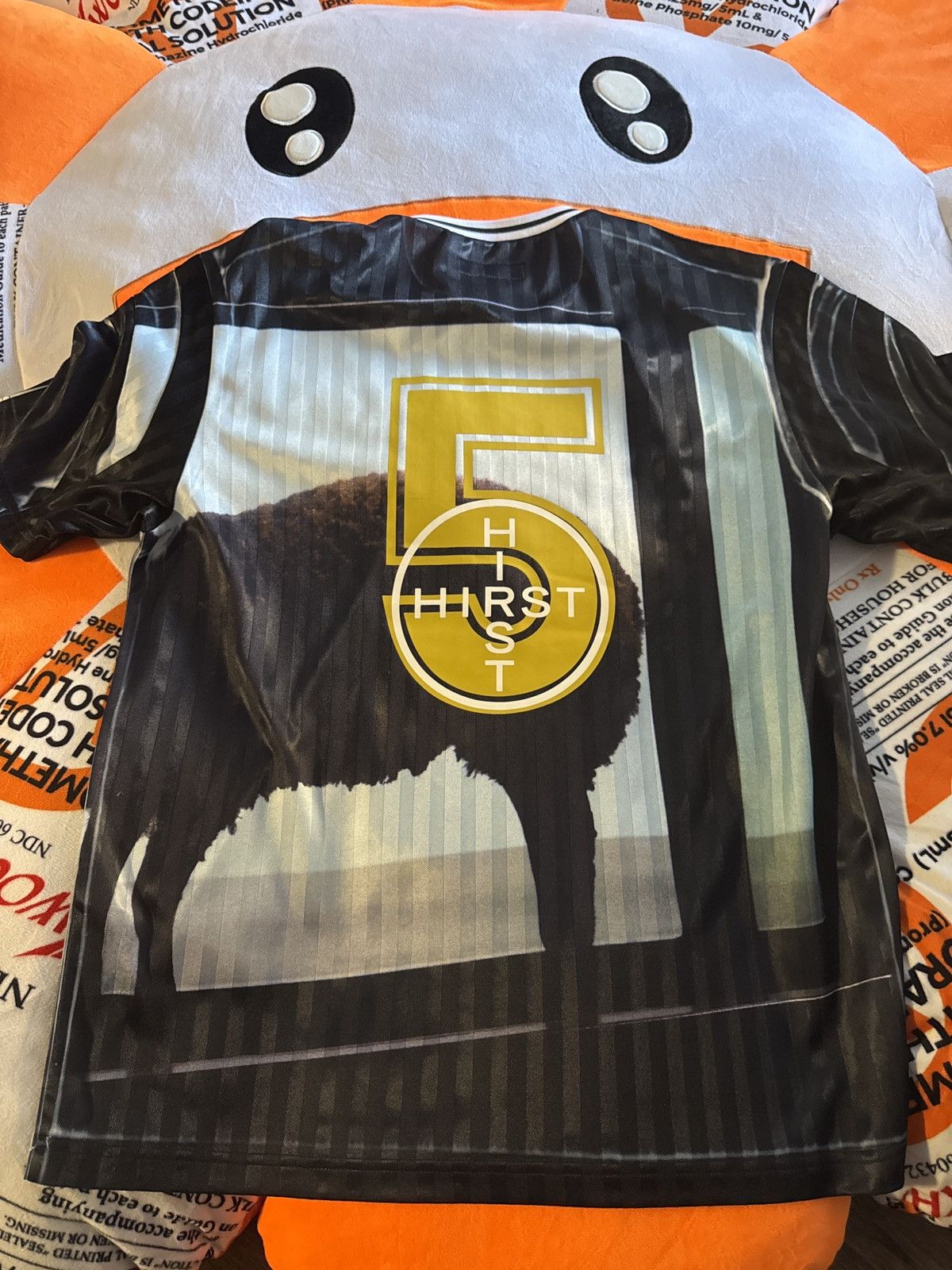 Supreme x Damien Hirst Soccer Jersey 